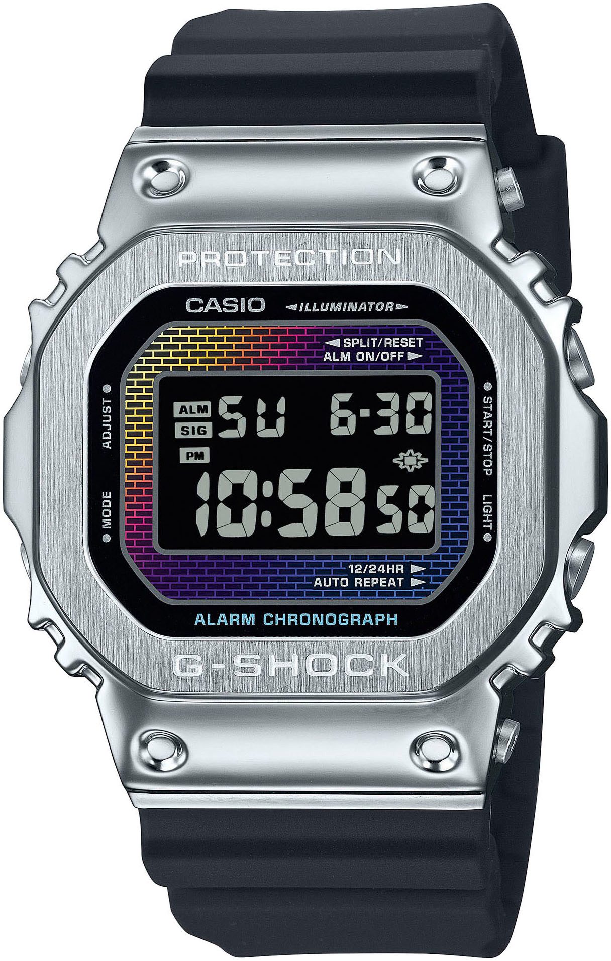 CASIO G-SHOCK Chronograph GM-5600-1ER, Quarzuhr, Armbanduhr,
