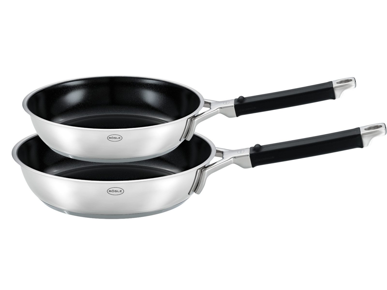 RÖSLE Bratpfanne Silence® Pro Bratpfannen-Set Keramik