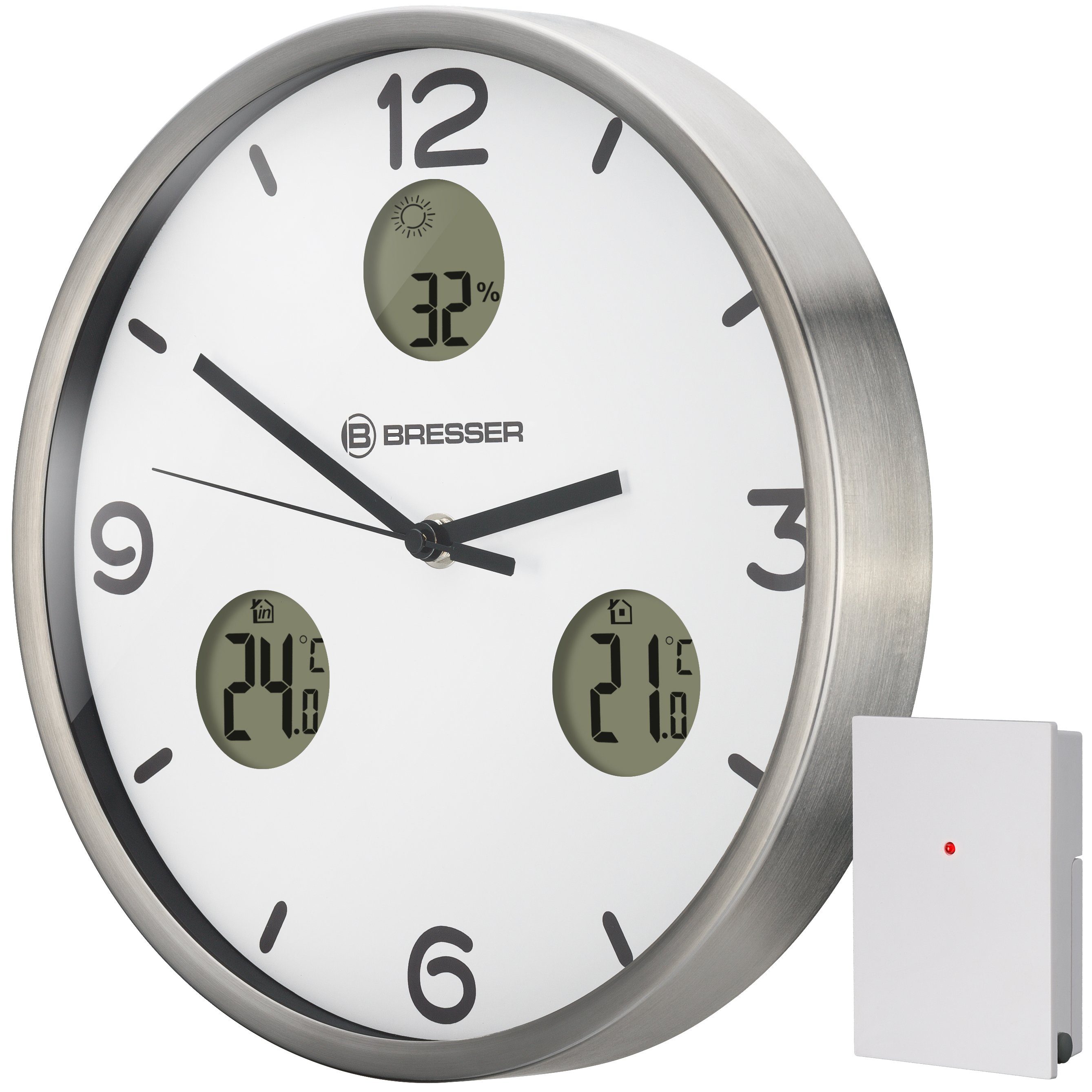 BRESSER Wanduhr MyTime io NX Wanduhr