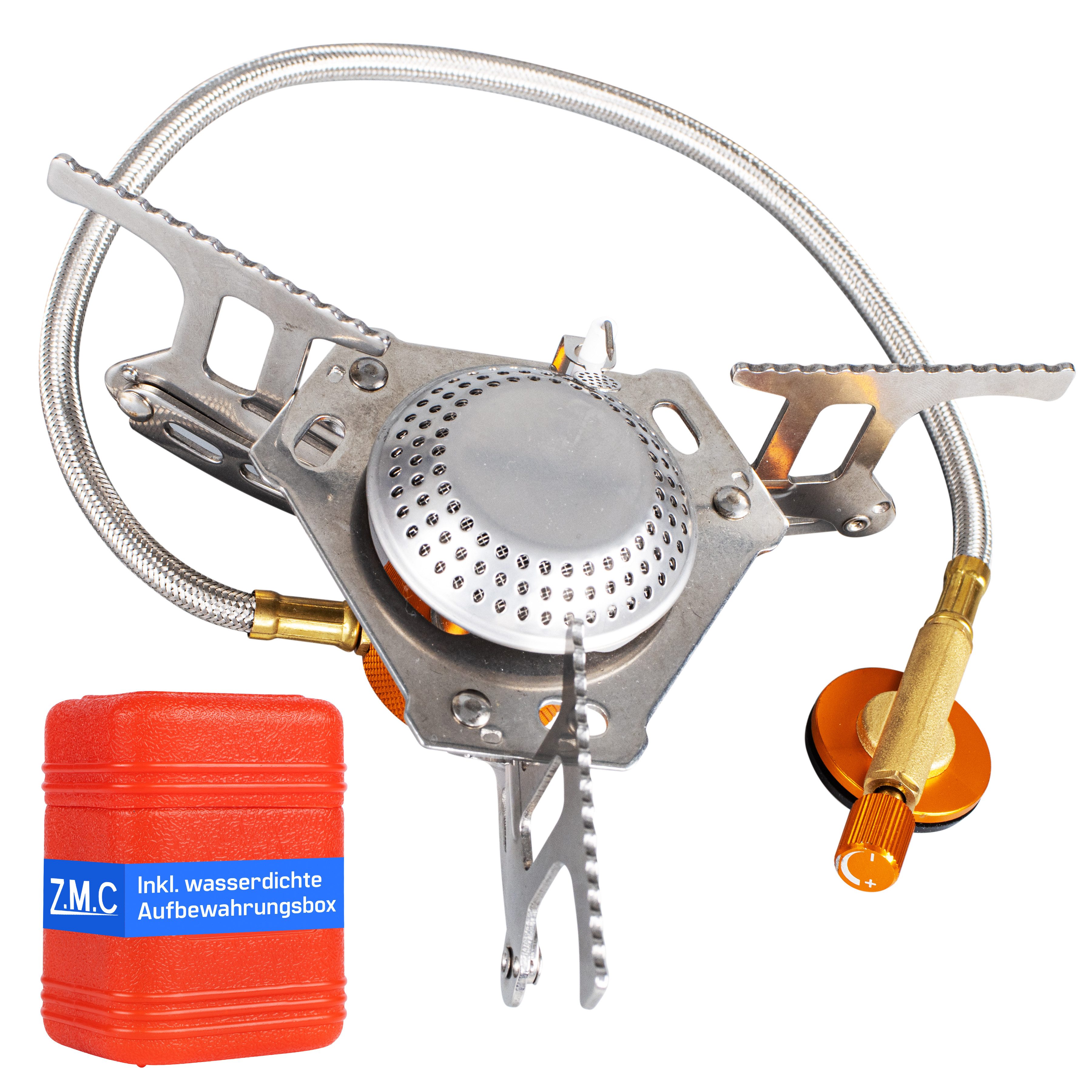 ZMC Gaskocher Campingkocher 3700W Outdoor Camping