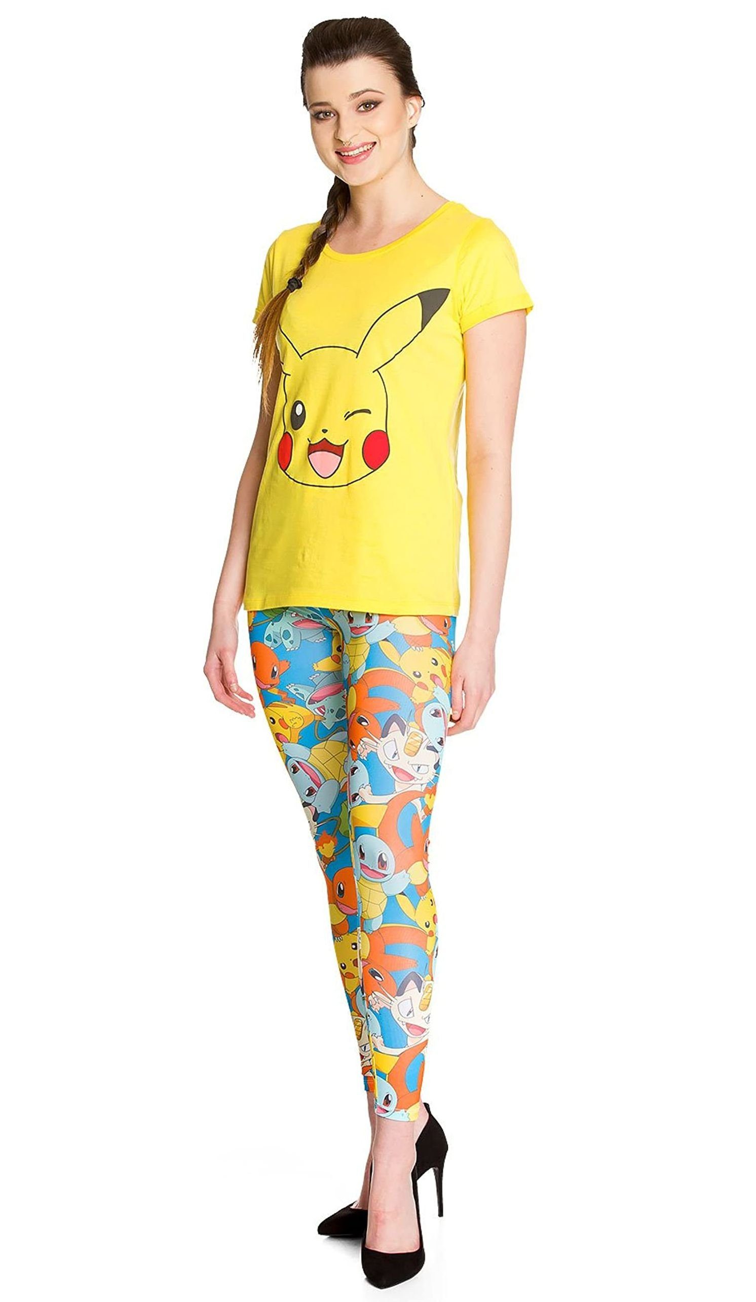 POKÉMON Leggings Pokemon Leggings Damen mit