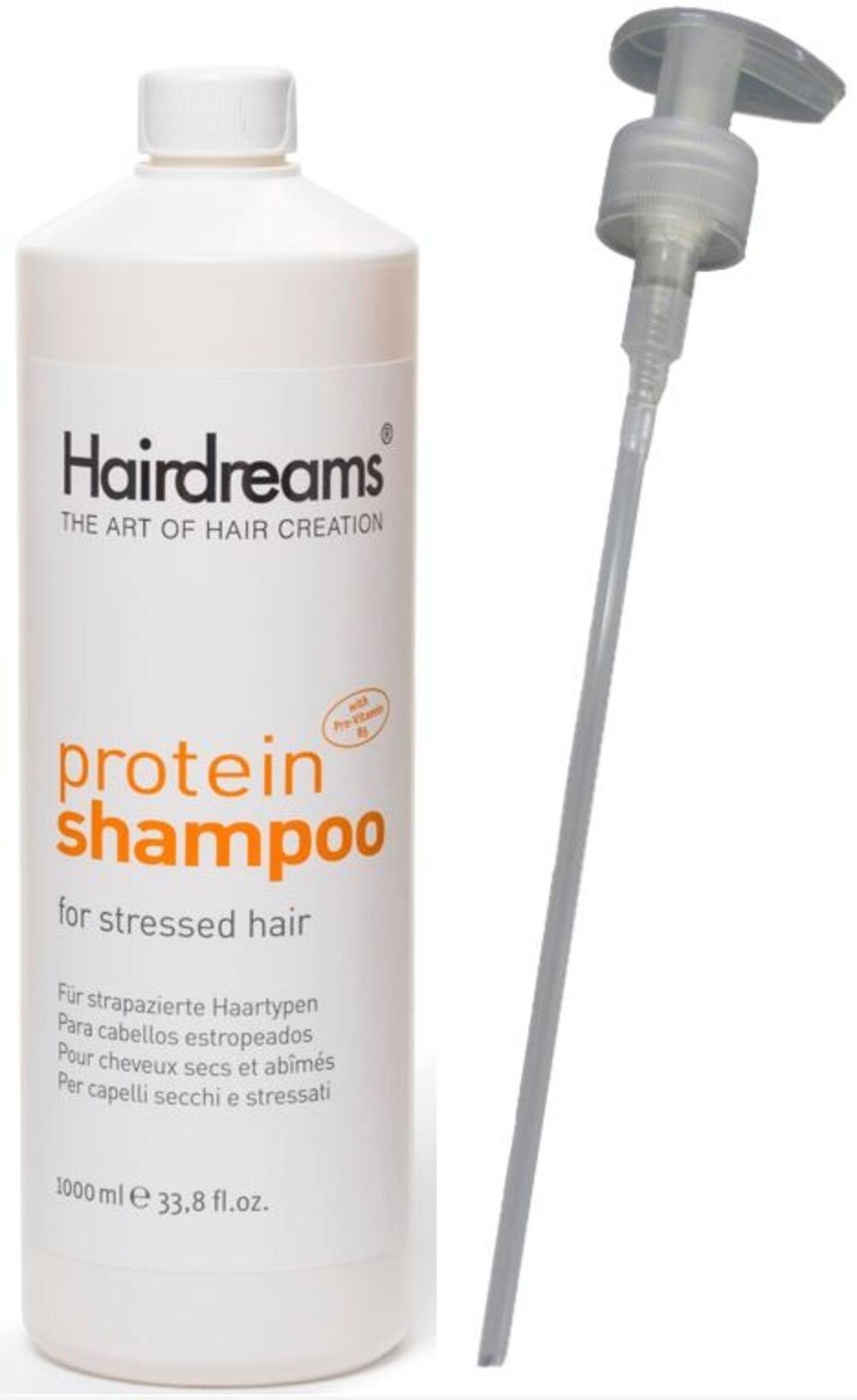 Hairdreams Haarshampoo Protein Shampoo, 1-tlg., strapaziertes,