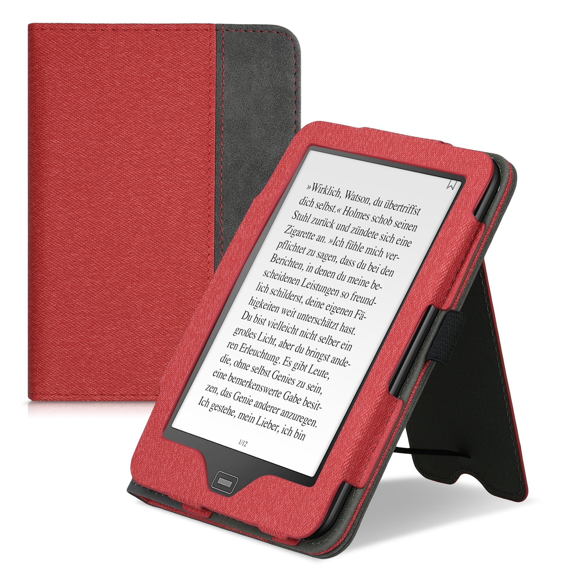 kwmobile E-Reader-Hülle Flip Schutzhülle für Tolino