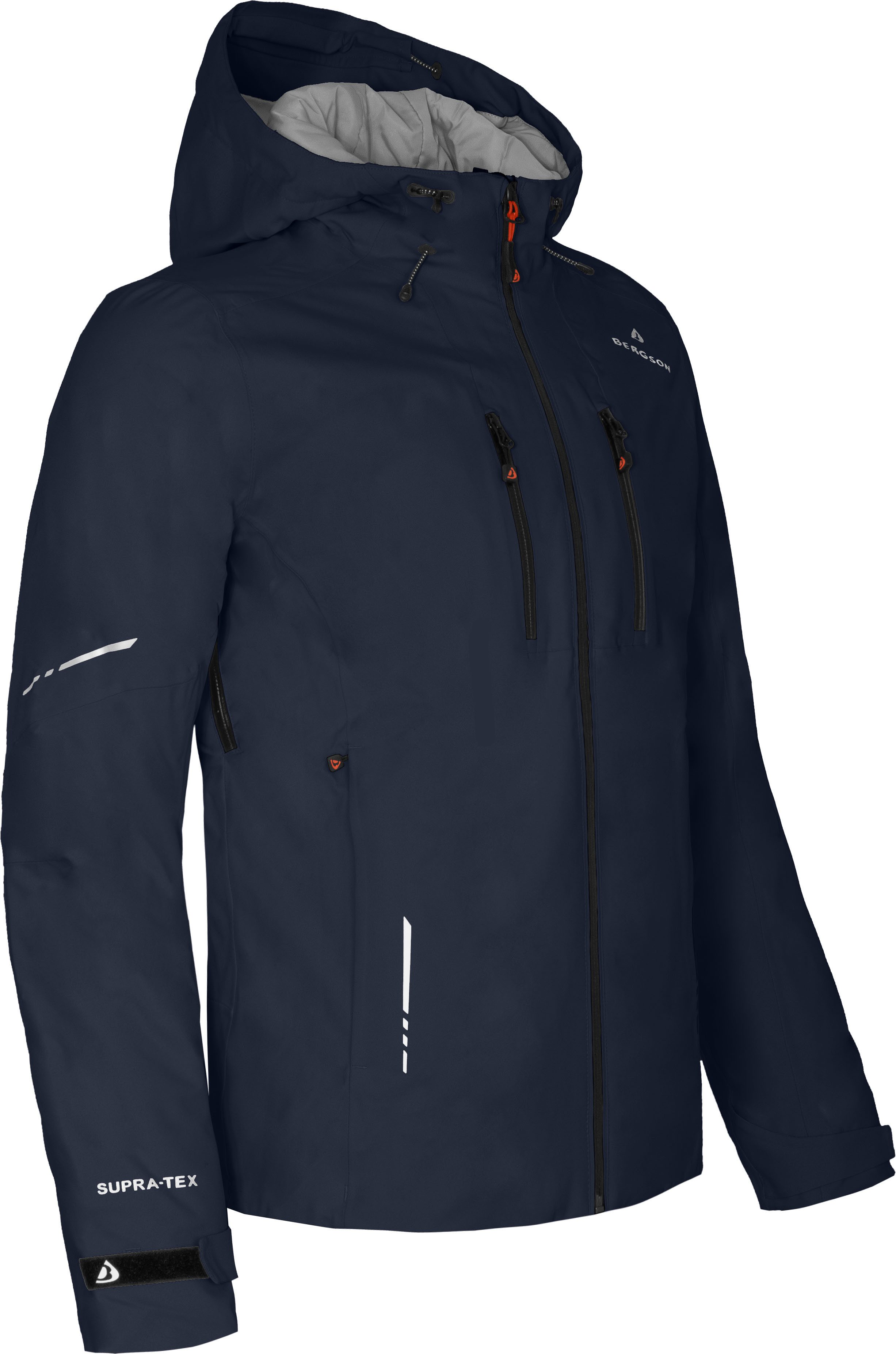 Bergson Regenjacke SKIEN THERMO Herren Regenjacke,