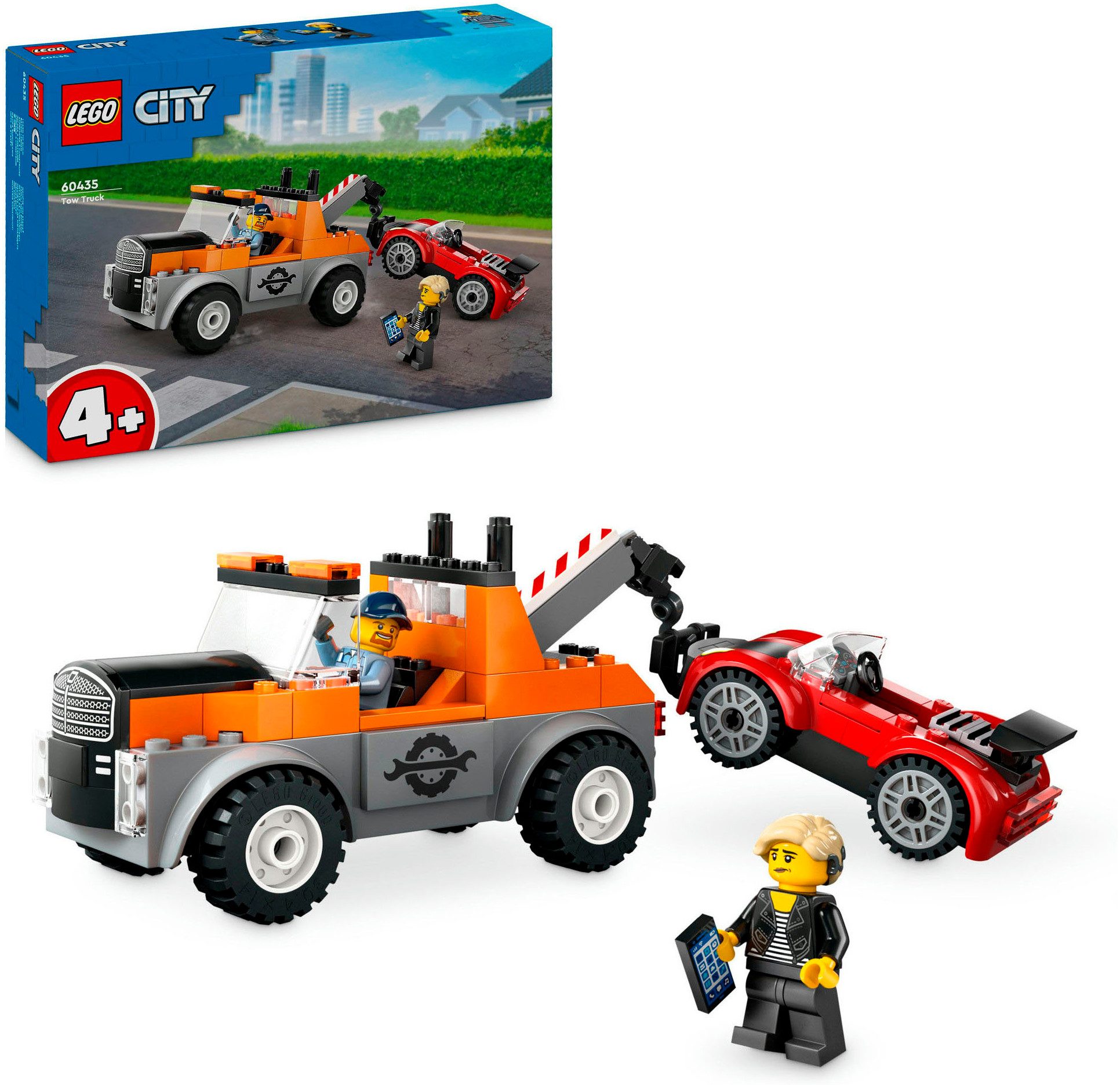 LEGO® Abschleppwagen mit Sportauto (60435), LEGO