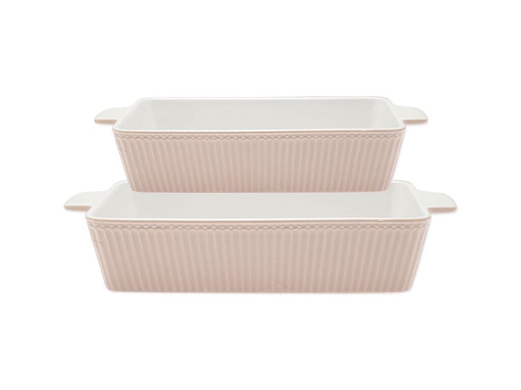 Greengate Auflaufform Alice recht 2er Set,