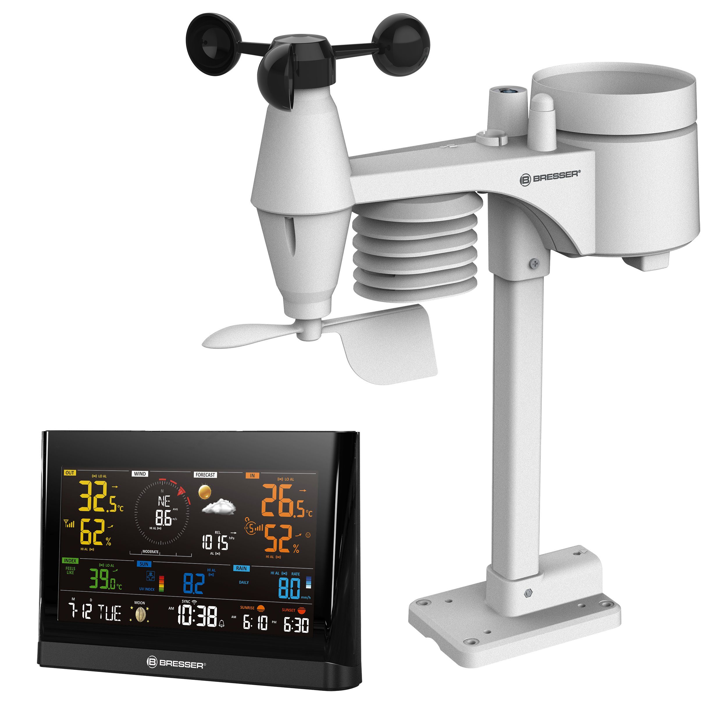 BRESSER BRESSER WLAN Comfort Wetterstation mit