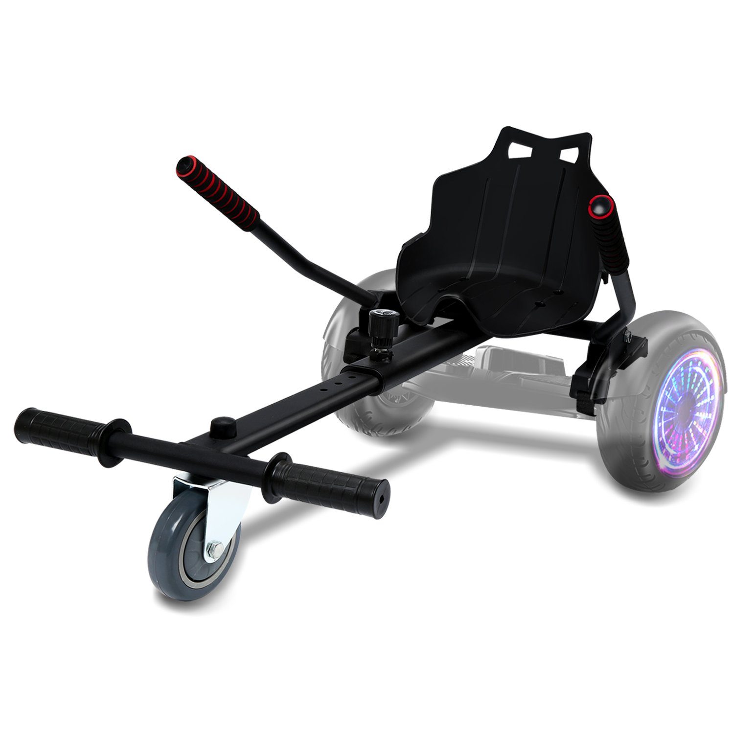 Clanmacy Balance Scooter Kart Hoverboard Sitz,