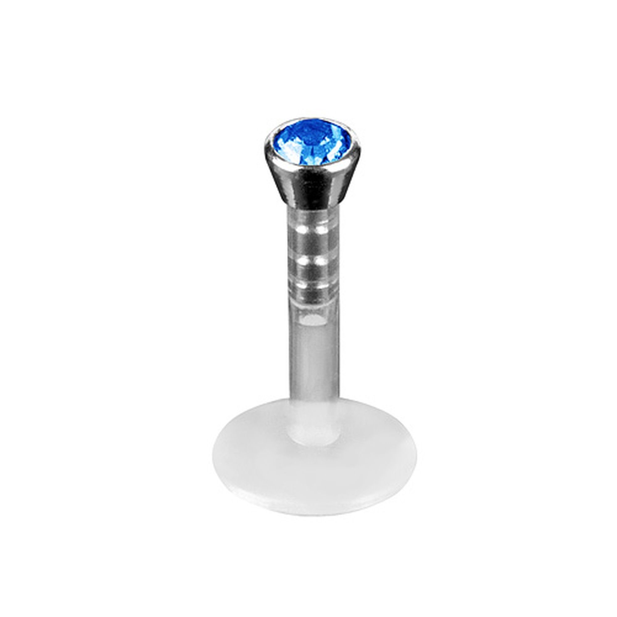 Taffstyle Piercing-Set Piercing Labret Stecker Bioflex