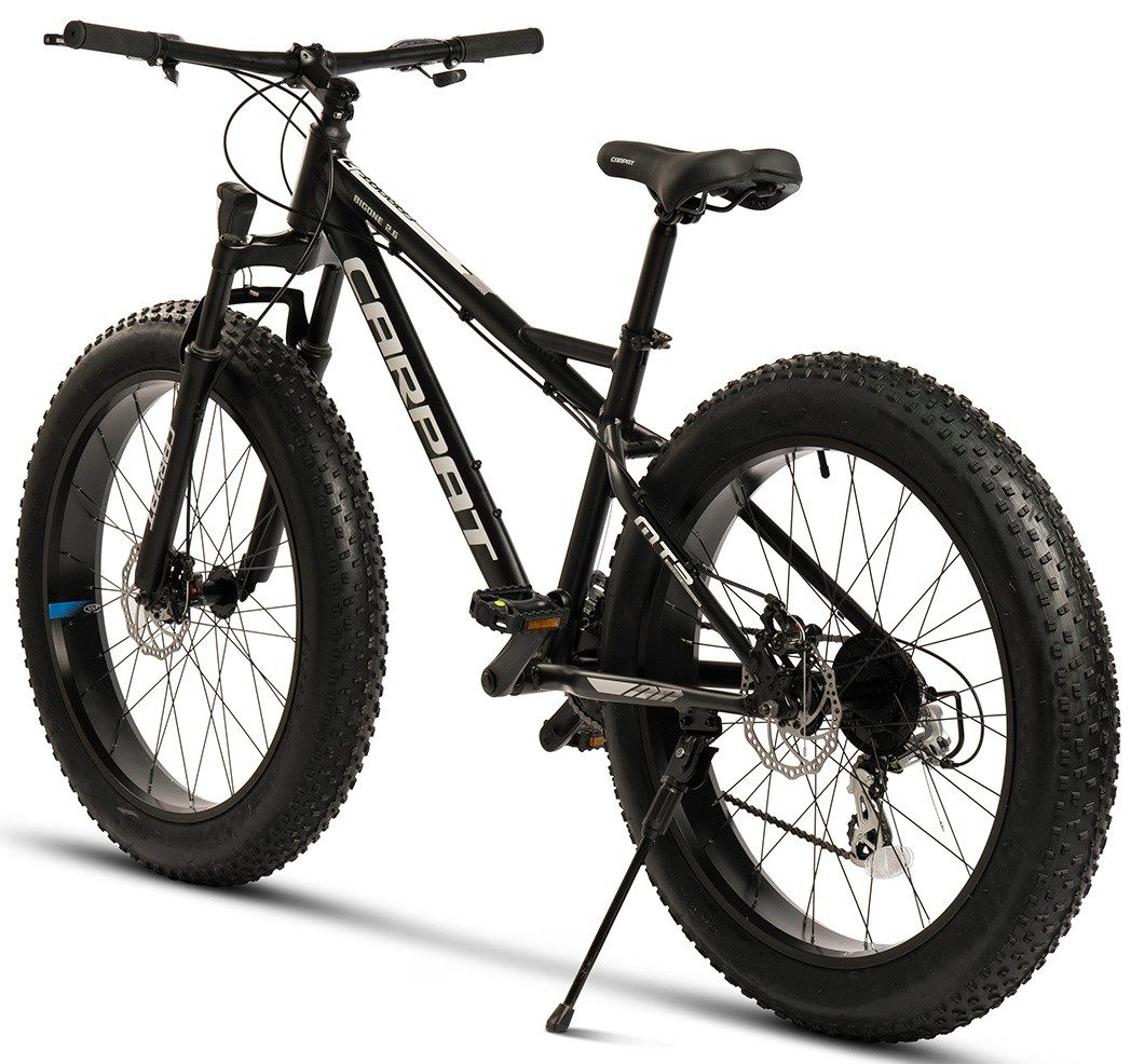 Odikalo Fatbike Crossrad 2x8 Gangschaltung Federgabel