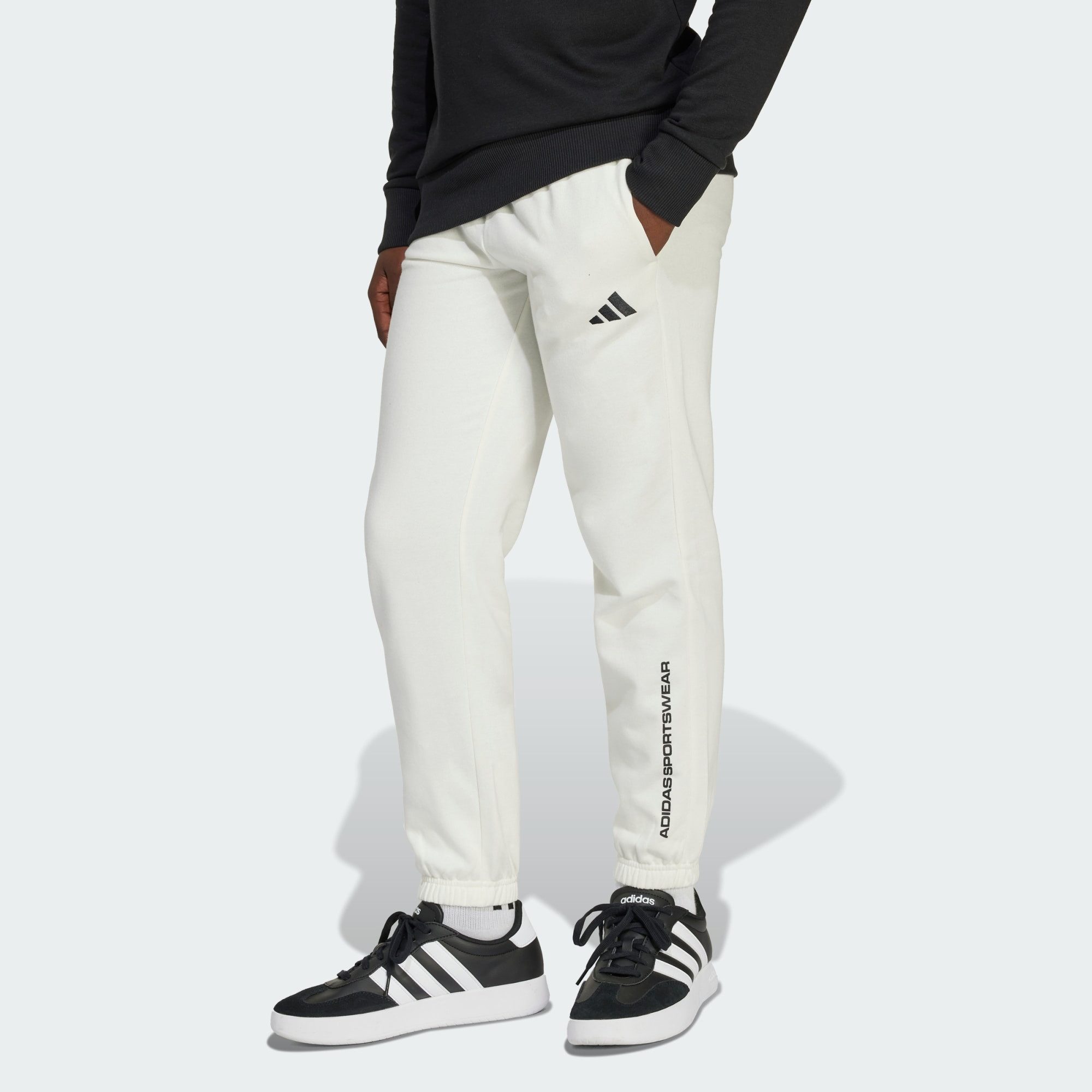 adidas Sportswear Laufshorts ADIDAS SLOGAN FLEECE-HOSE