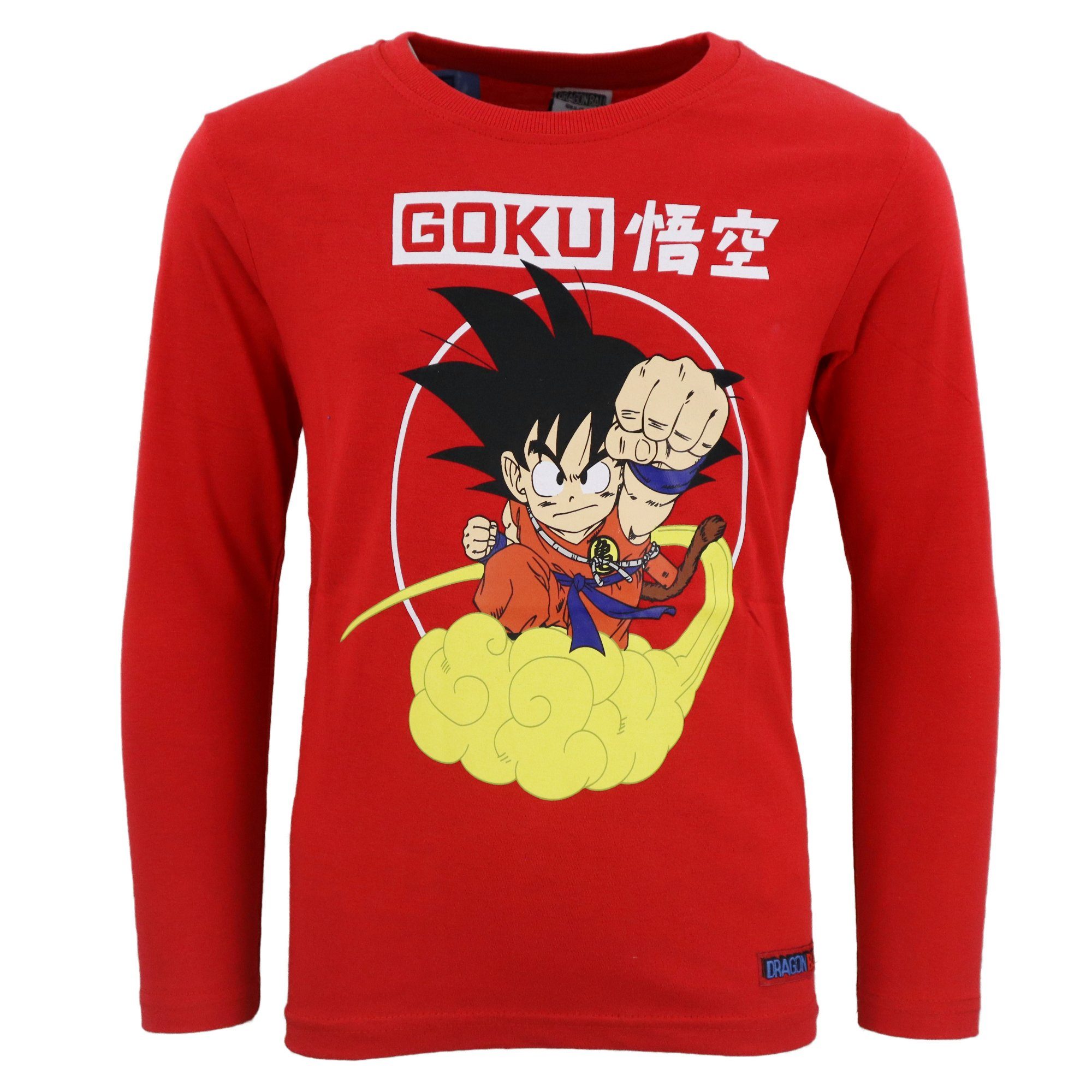 Dragon Ball Langarmshirt Anime Dragonball Goku