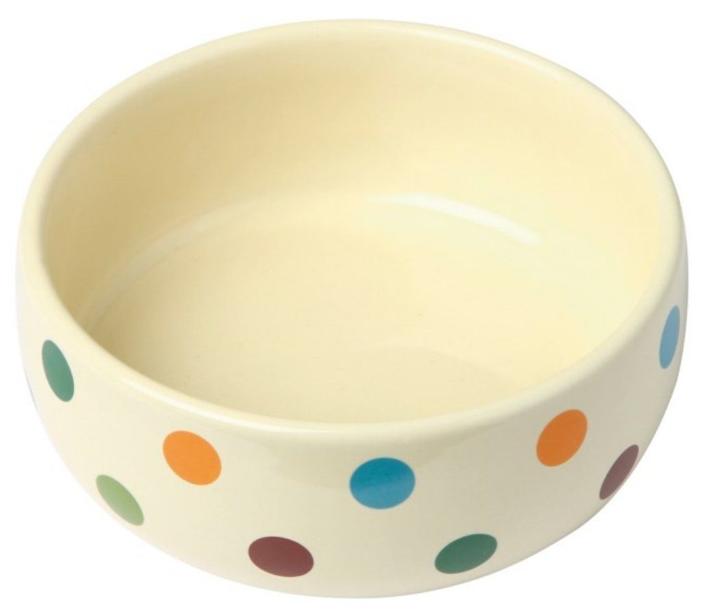 Kerbl Napf Keramiknapf Dots 300 ml