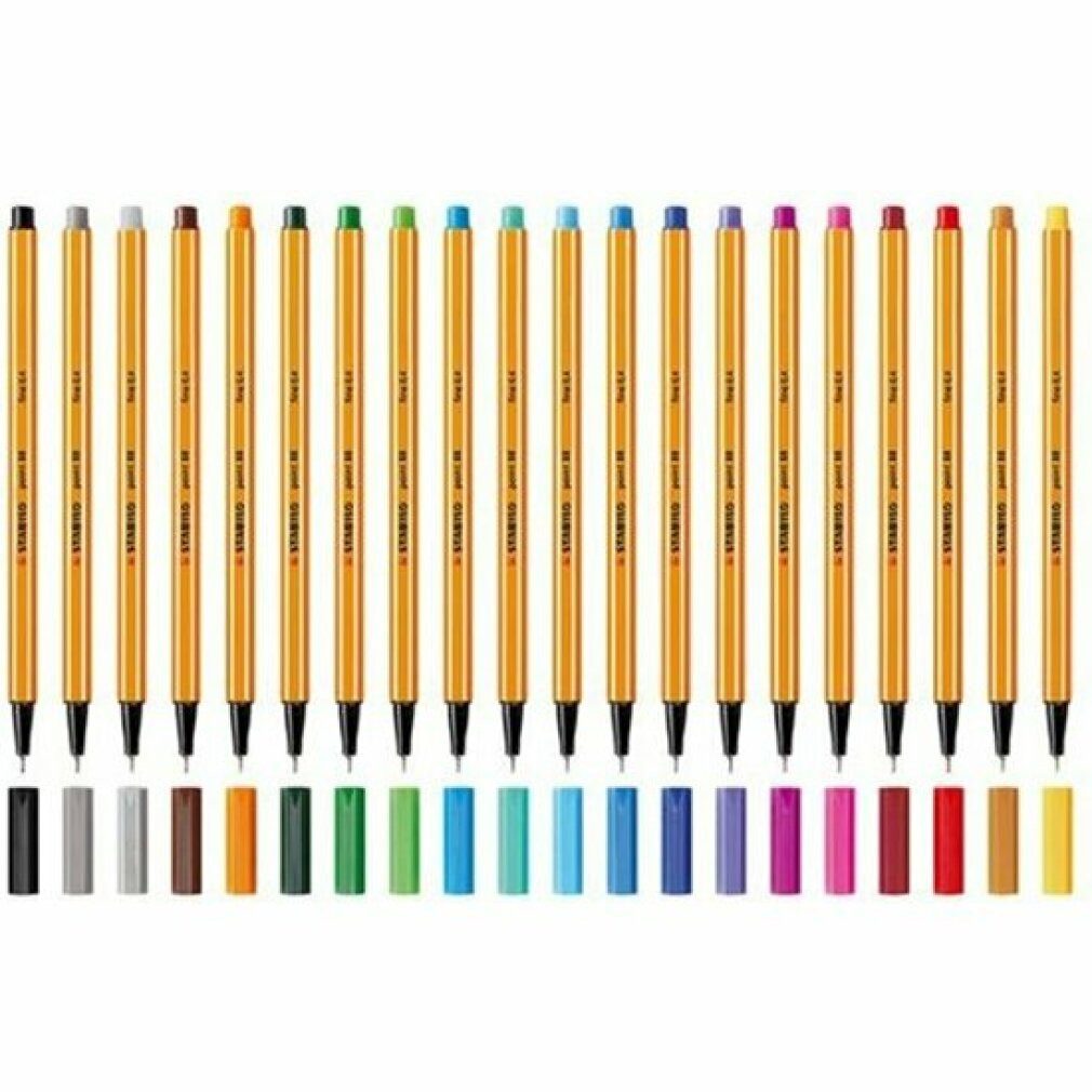 STABILO Fineliner Fineliner point 88 88/53
