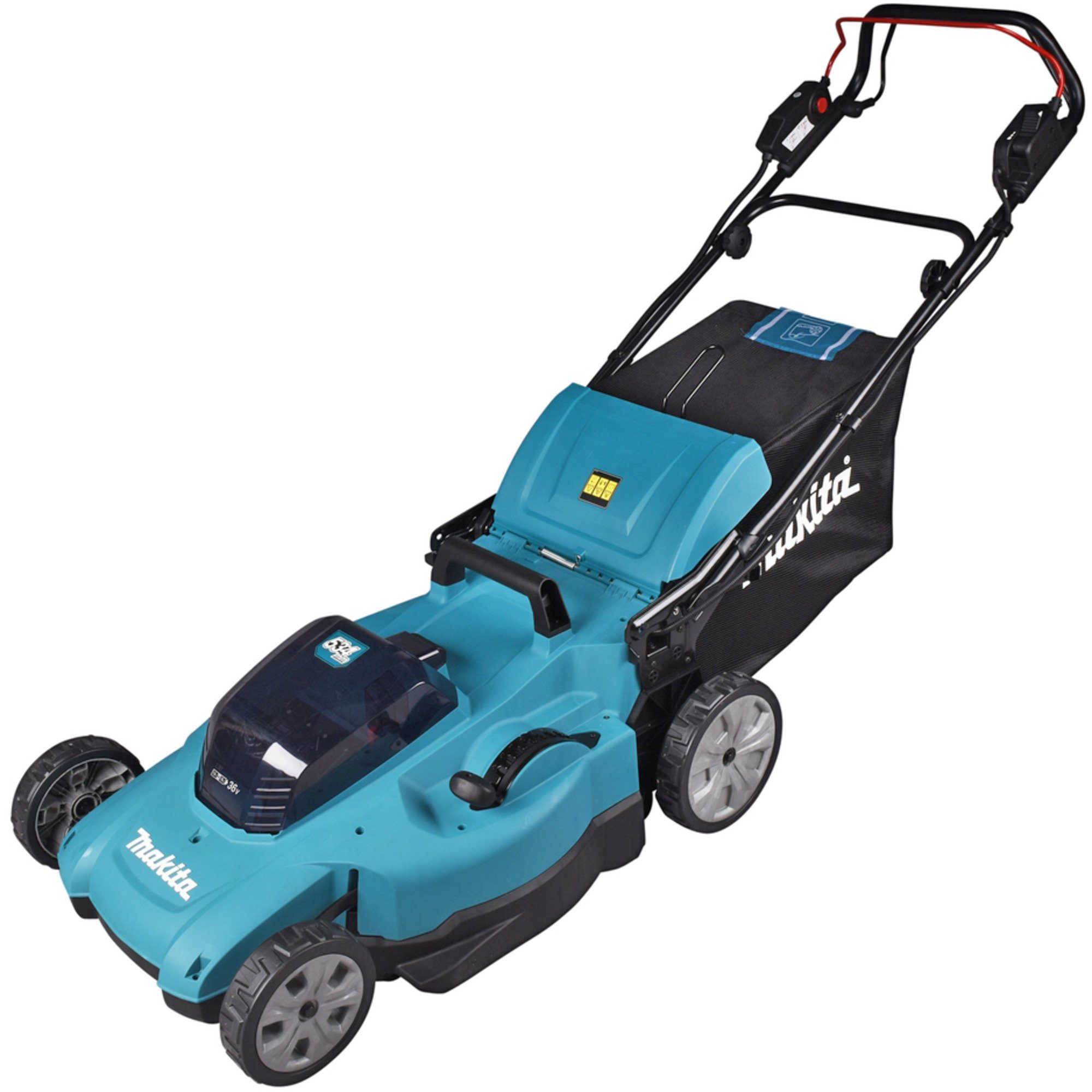 Makita Akkurasenmäher Makita Akku-Rasenmäher DLM539PT2, 36Volt,