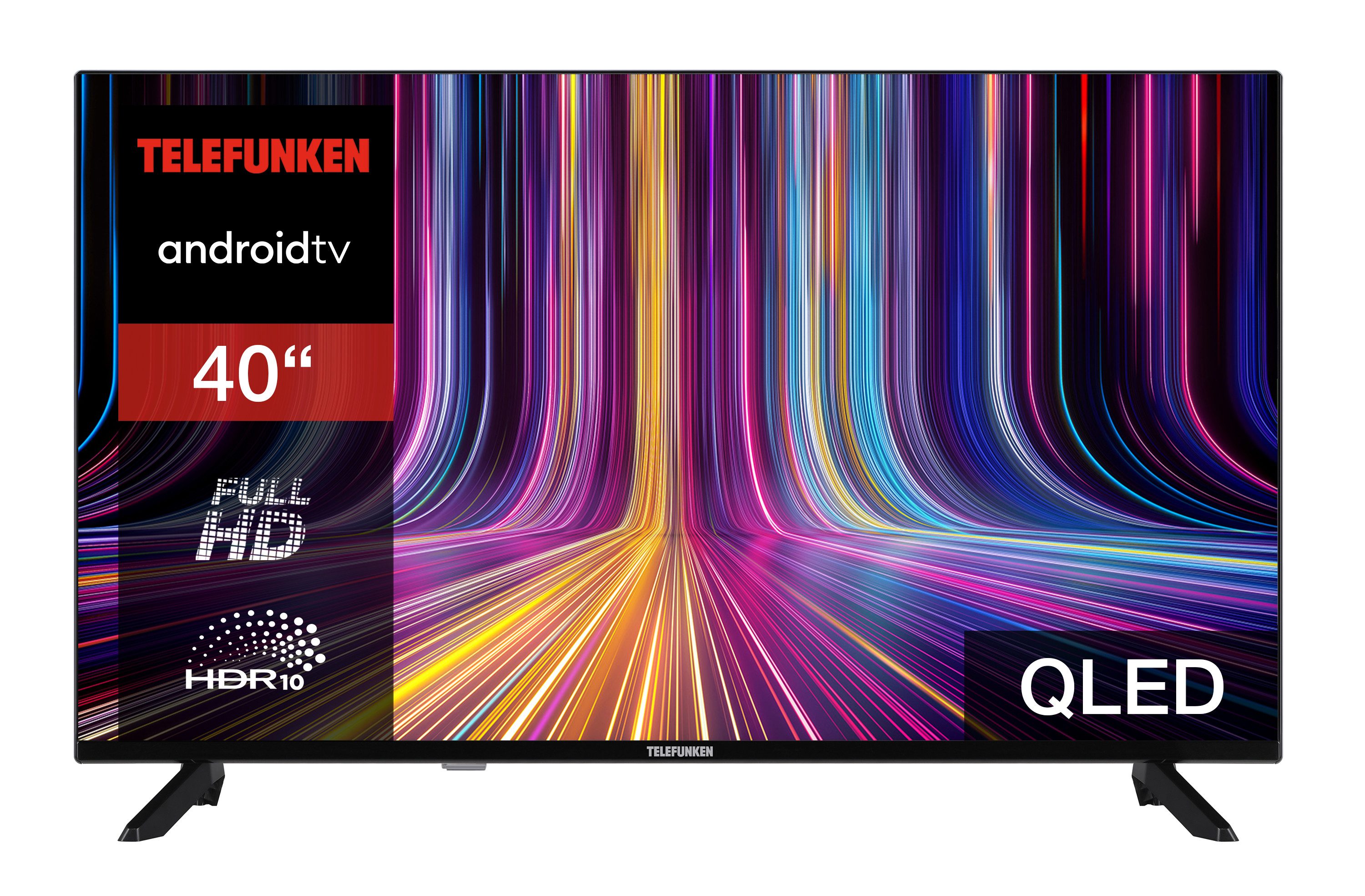 Telefunken QF40AO750S QLED-Fernseher (102 cm/40 Zoll,