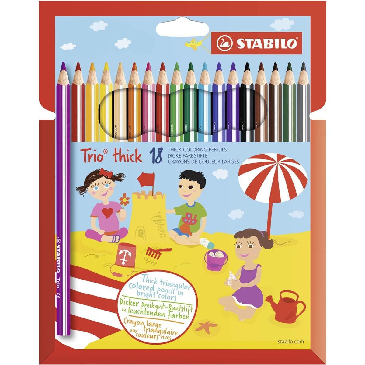 STABILO Buntstift STABILO Trio dick Dreikant-Buntstift