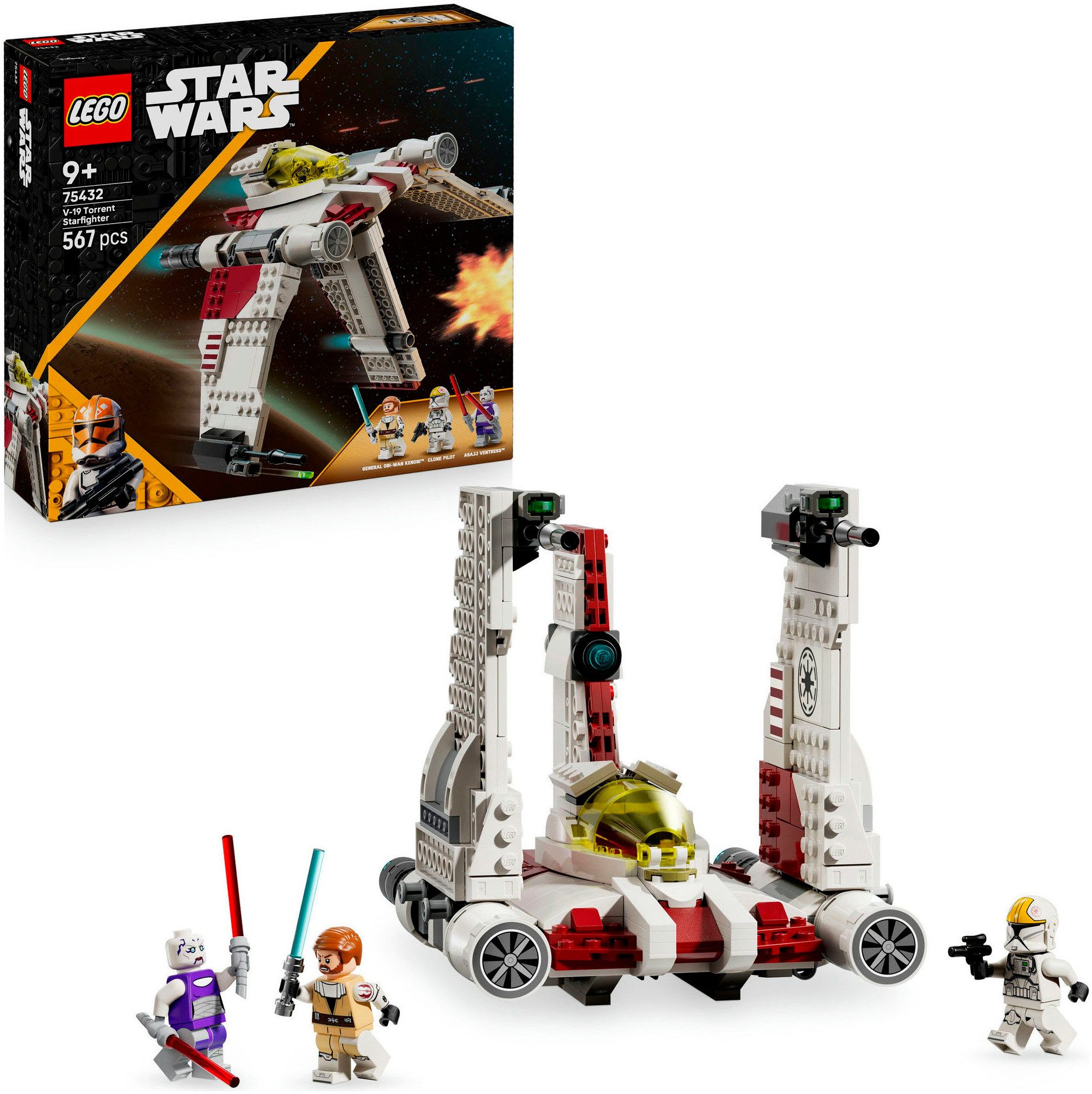 LEGO® V-19 Torrent-Sternjäger (75432), LEGO Star