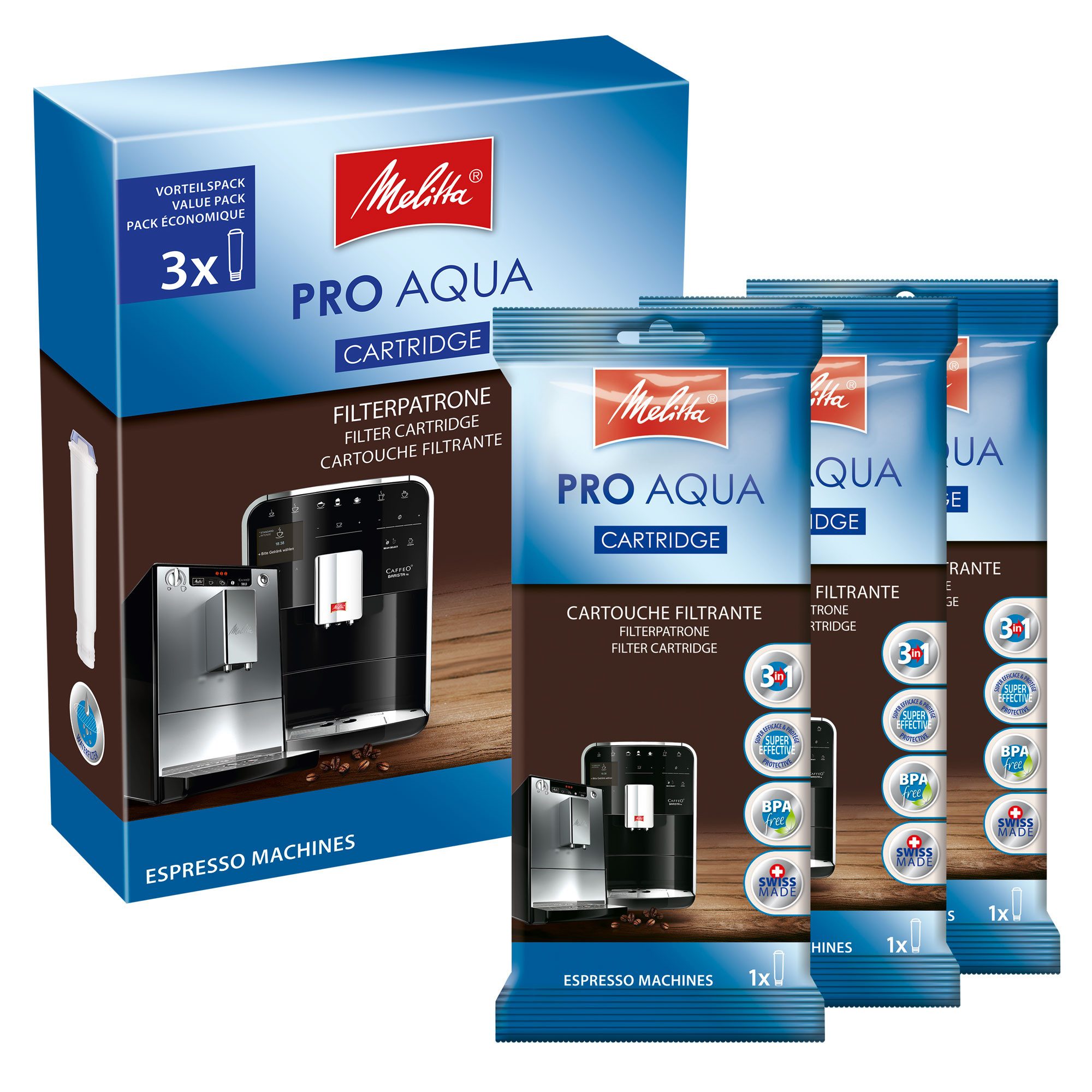 Melitta Kalk- und Wasserfilter Wasserfilter Pro