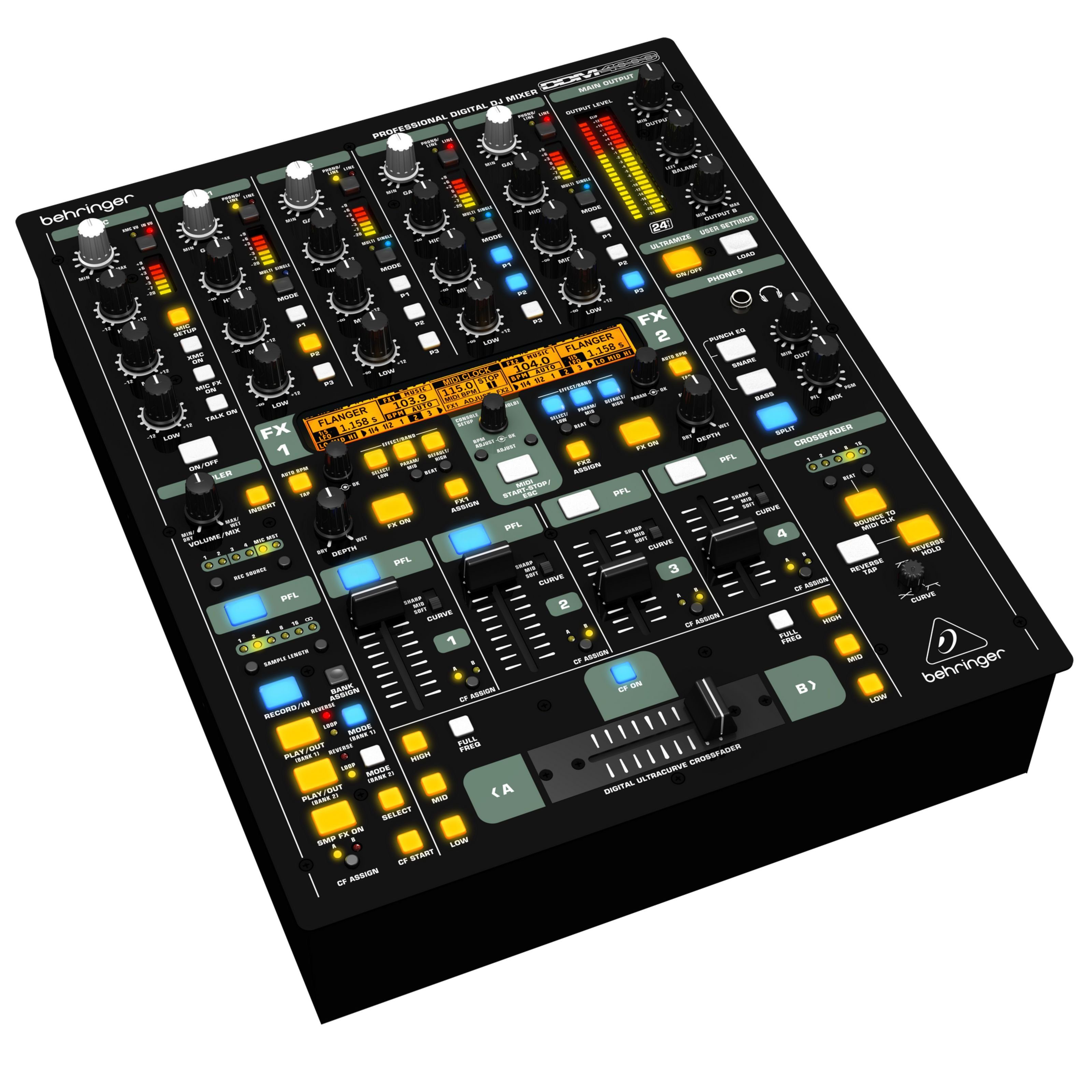 Behringer Mischpult, (DDM4000, DJ-Mixer, DJ-Clubmixer), DDM4000