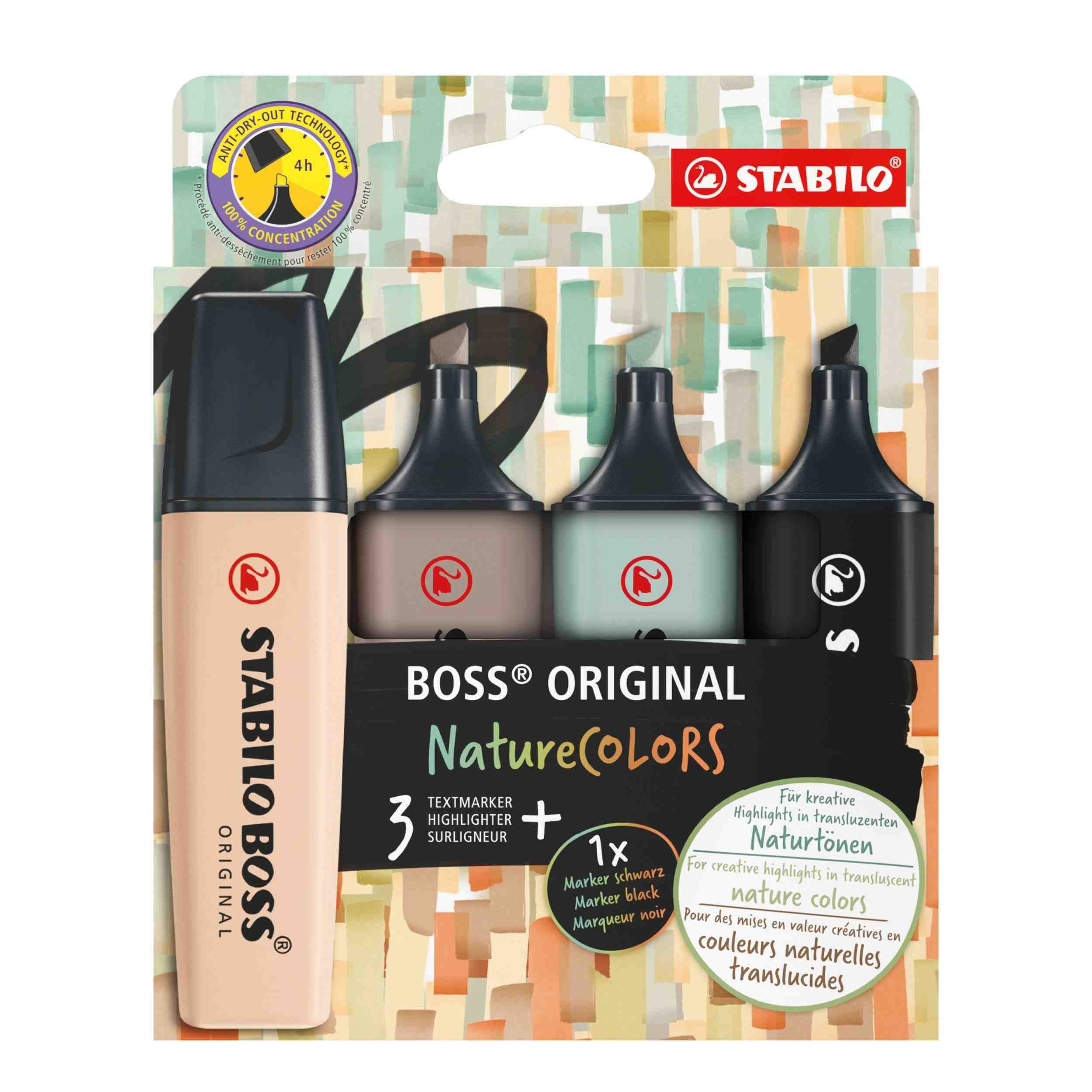 STABILO Marker STABILO BOSS ORIGINAL NatureCOLORS,