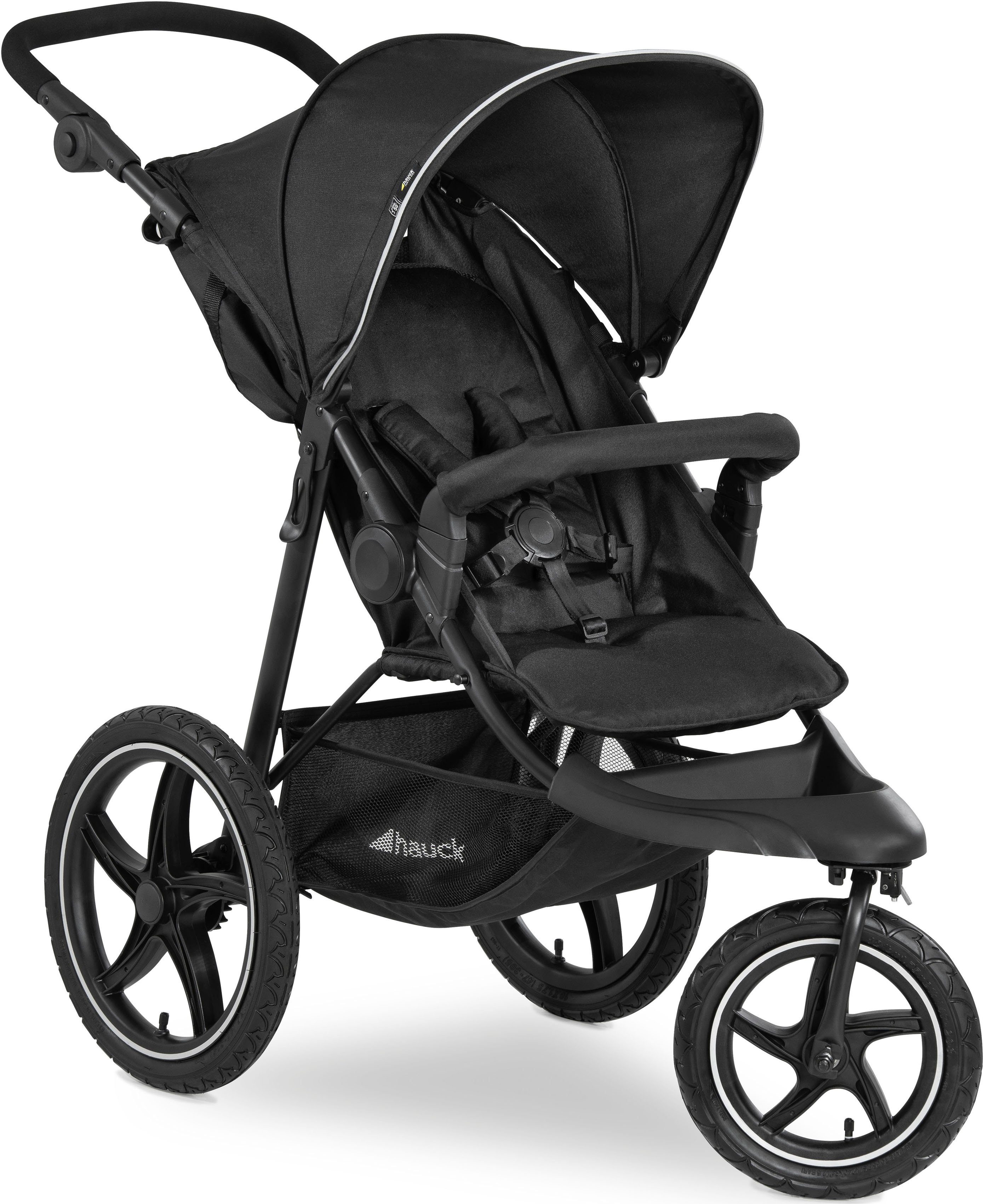 Hauck Dreirad-Kinderwagen Runner 2, black, Kinderwagen,