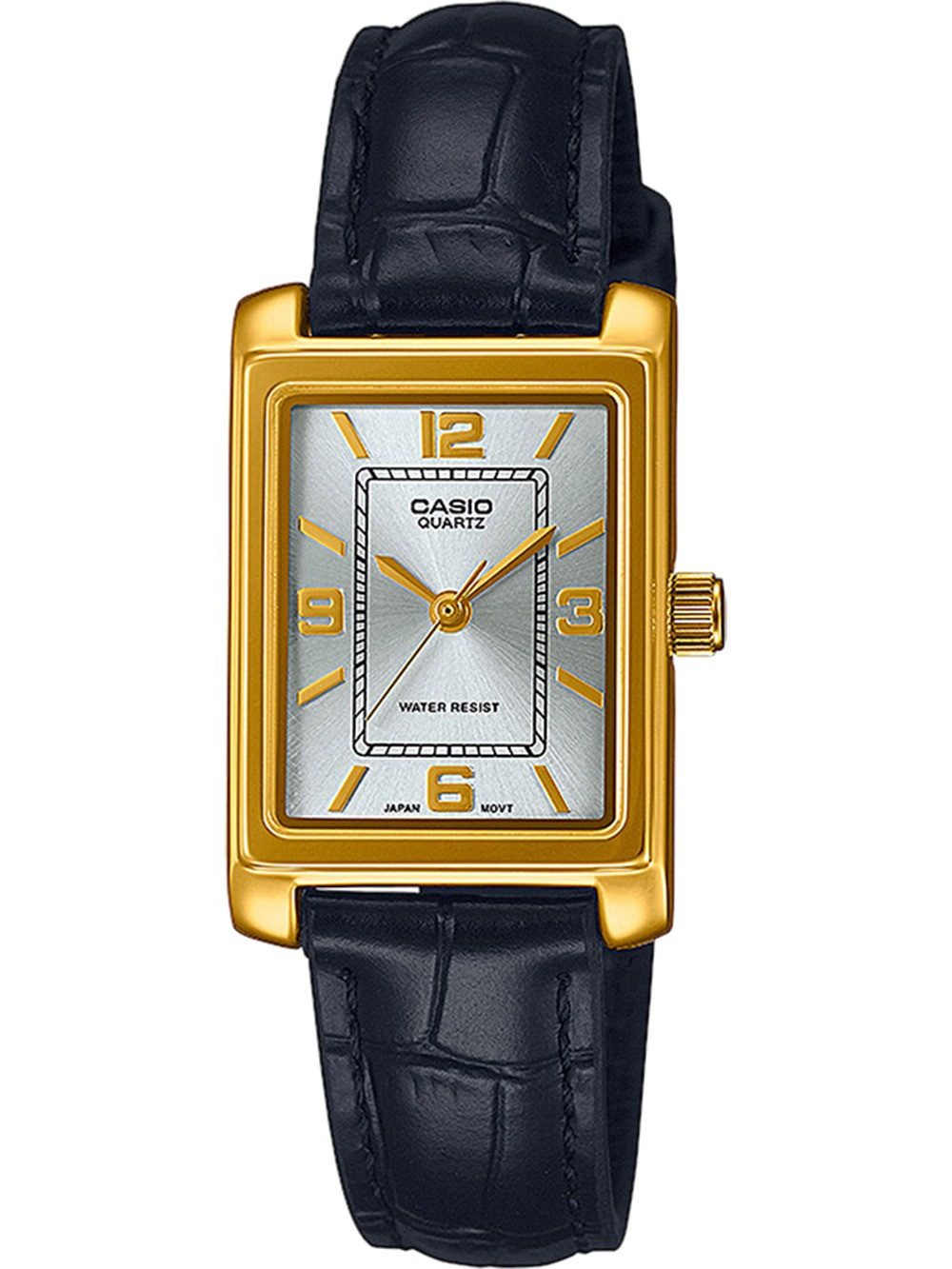 CASIO Quarzuhr Casio LTP-1234PGL-7A2EF Damenuhr Timeless