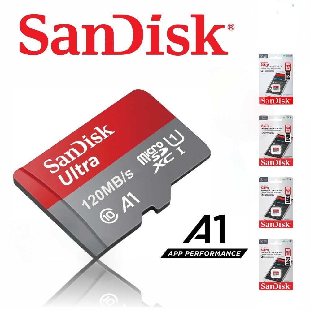 Sandisk Ultra microSD Speicherkarte A1 1,5