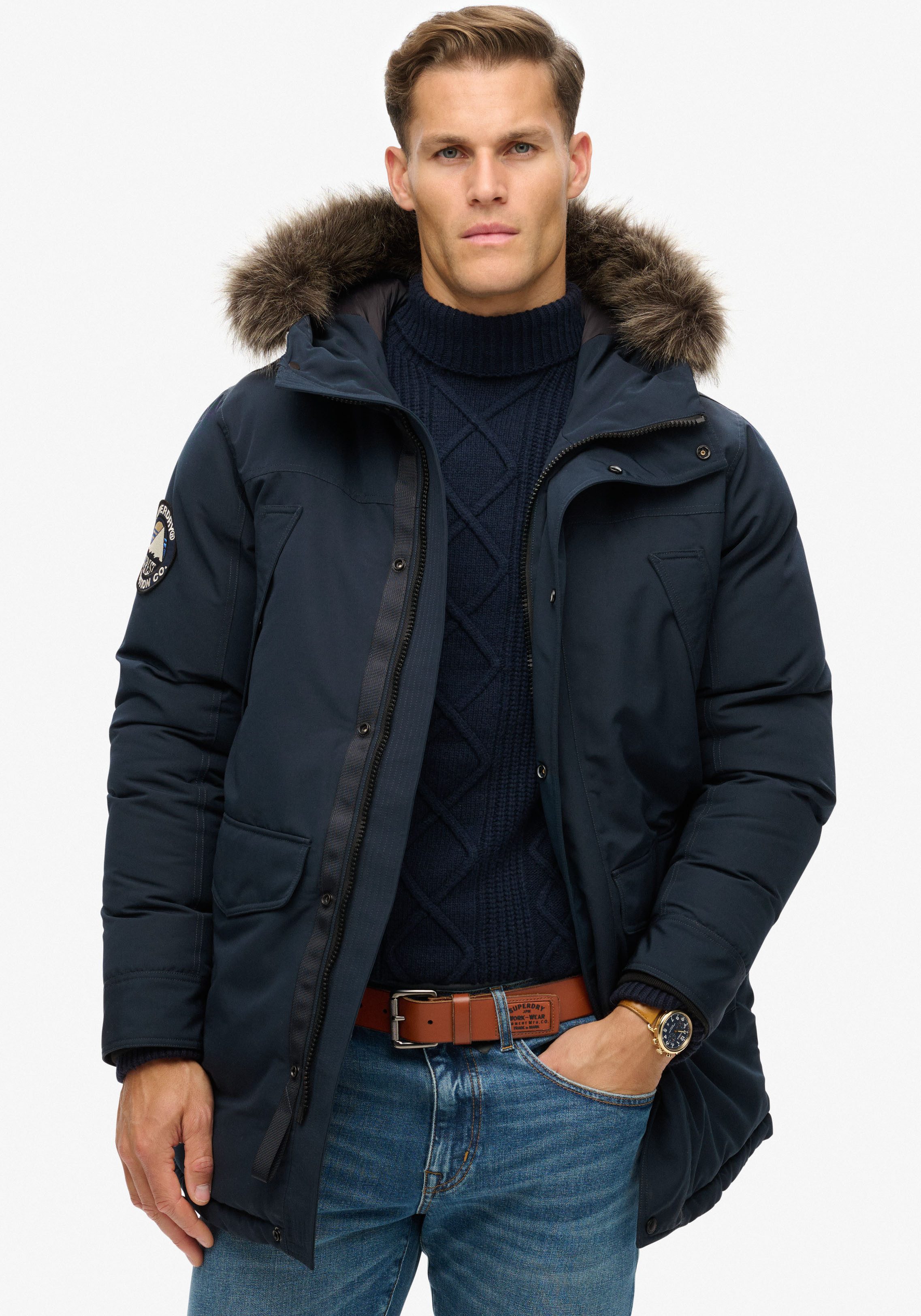 Superdry Parka EVEREST FAUX FUR PARKA