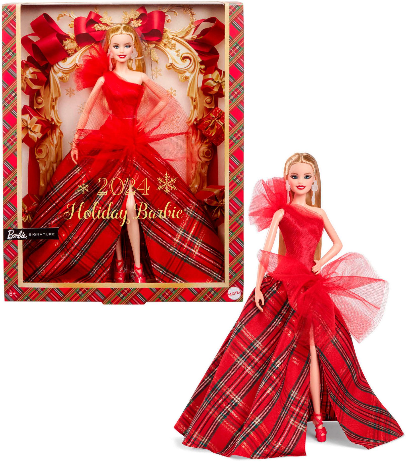 Barbie Anziehpuppe Barbie Signature Holiday Puppe