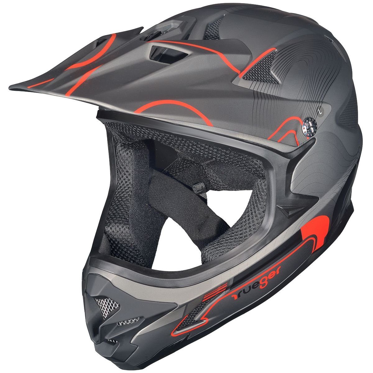 rueger-helmets Kinderhelm RXD-9001 Downhill Fahrrad BMX