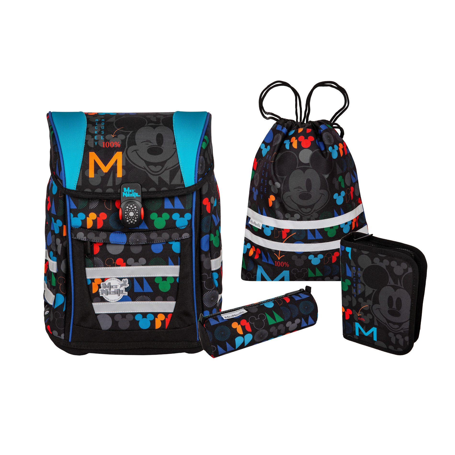 McNeill Schulranzen McNeill Disney Schulranzen-Set TENERIS