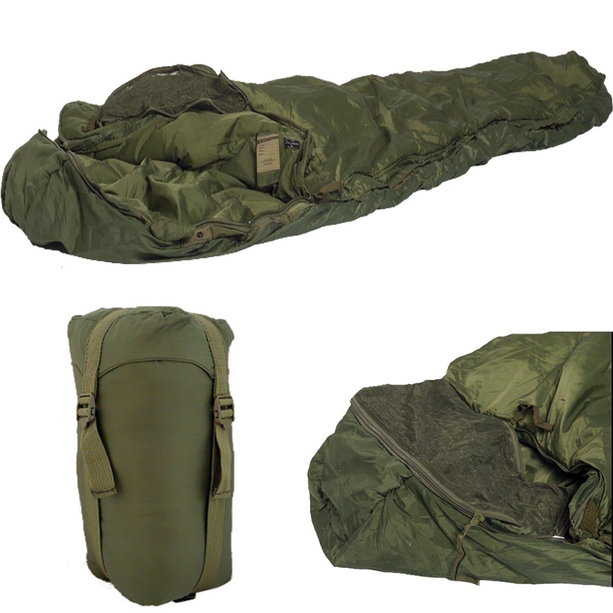 Mil-Tec Schlafsack Militär Schlafsack Tactical mit