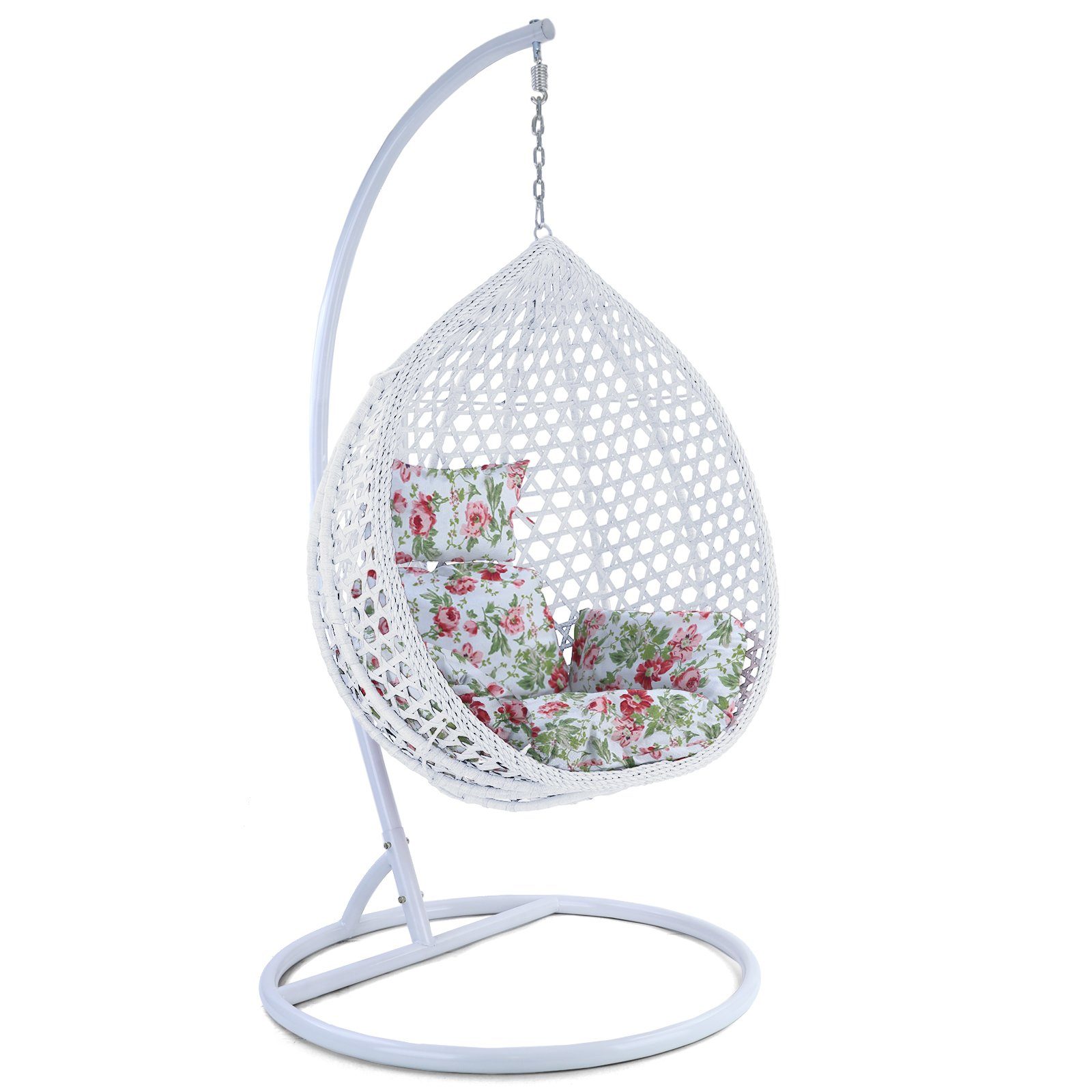RAMROXX Hängesessel Hängesessel Style XXL Polyrattan