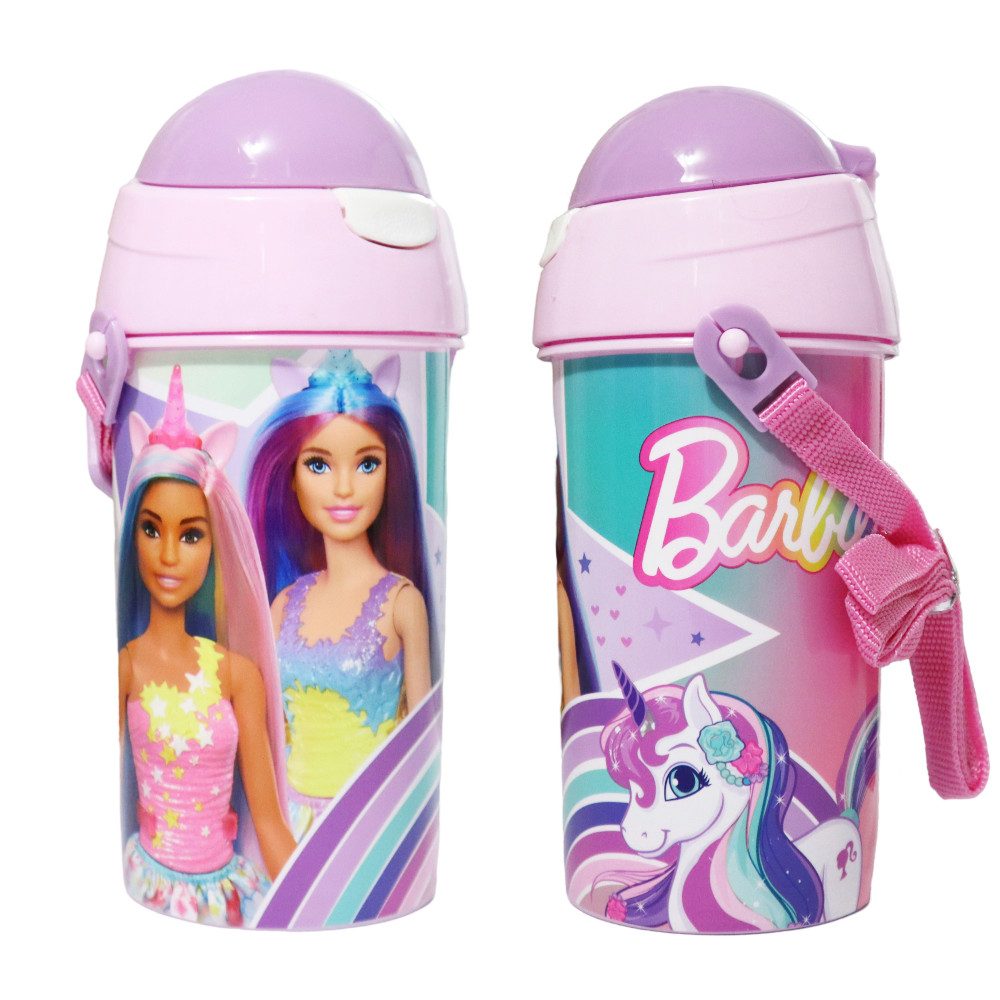 Barbie Trinkflasche Barbie Kinder Sport Wasserflasche