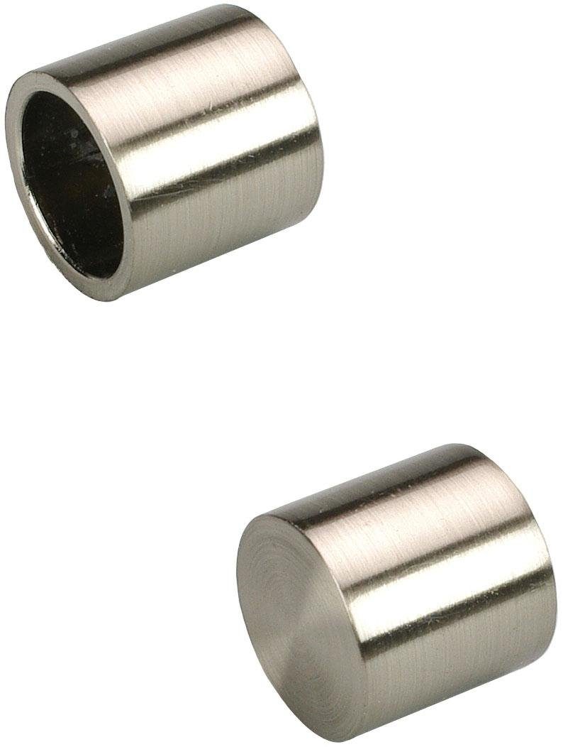 Liedeco Gardinenstangen-Endstück Cap, Gardinen, (Set, 2-St),