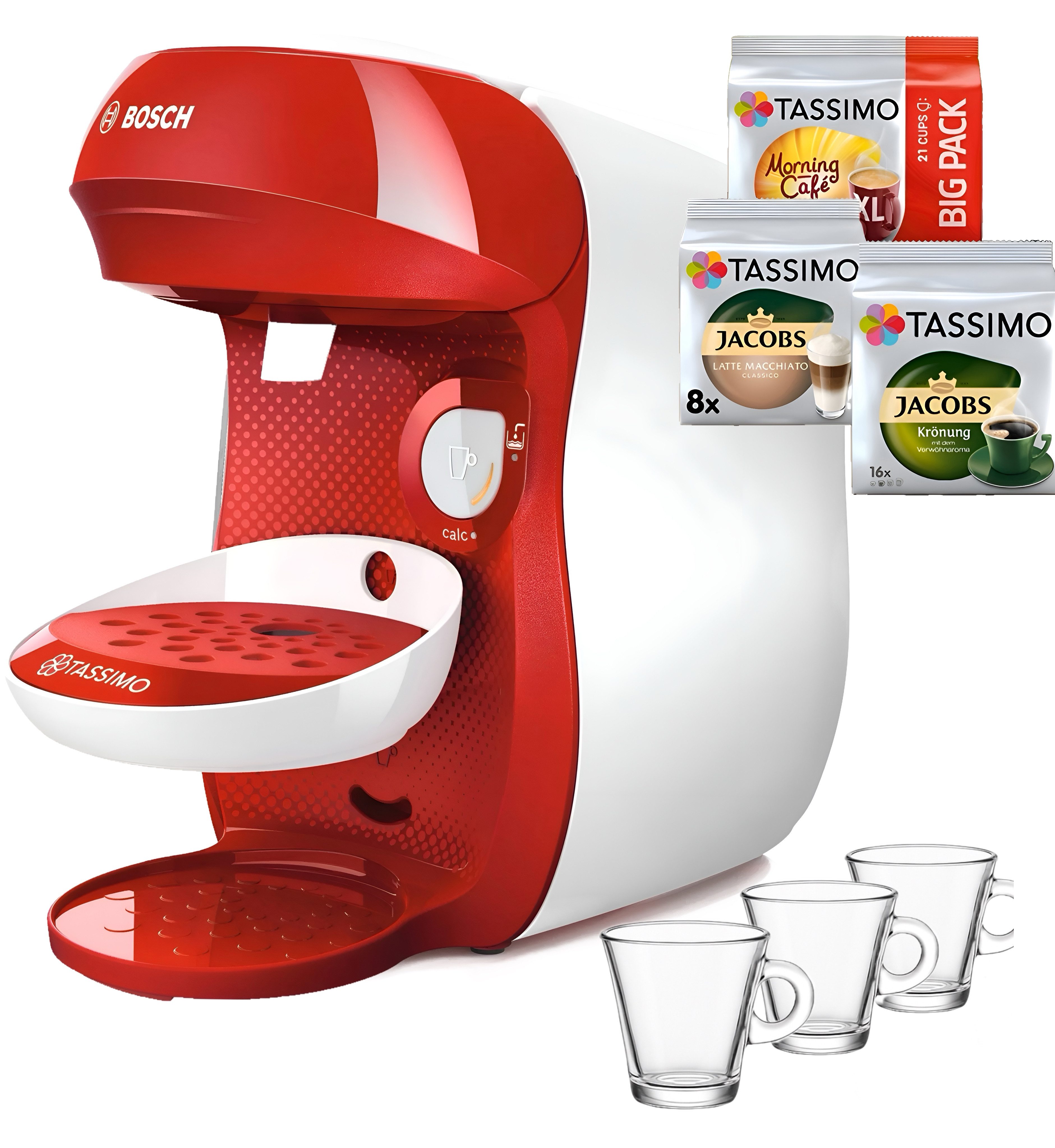 Bosch Professional Kapsel-/Kaffeepadmaschine Tassimo Happy Essential