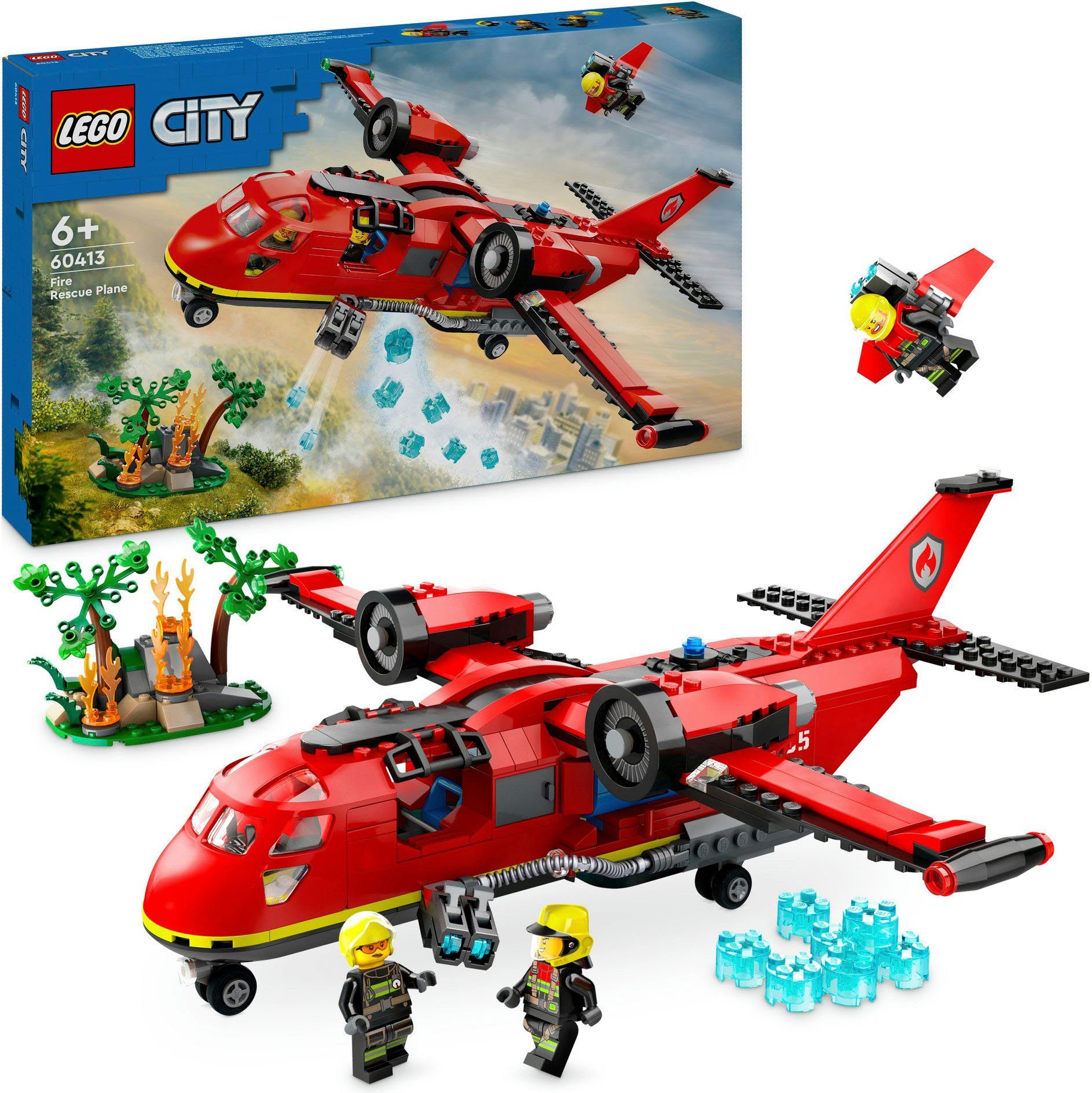 LEGO® Löschflugzeug (60413), LEGO City Konstruktionsspielsteine,