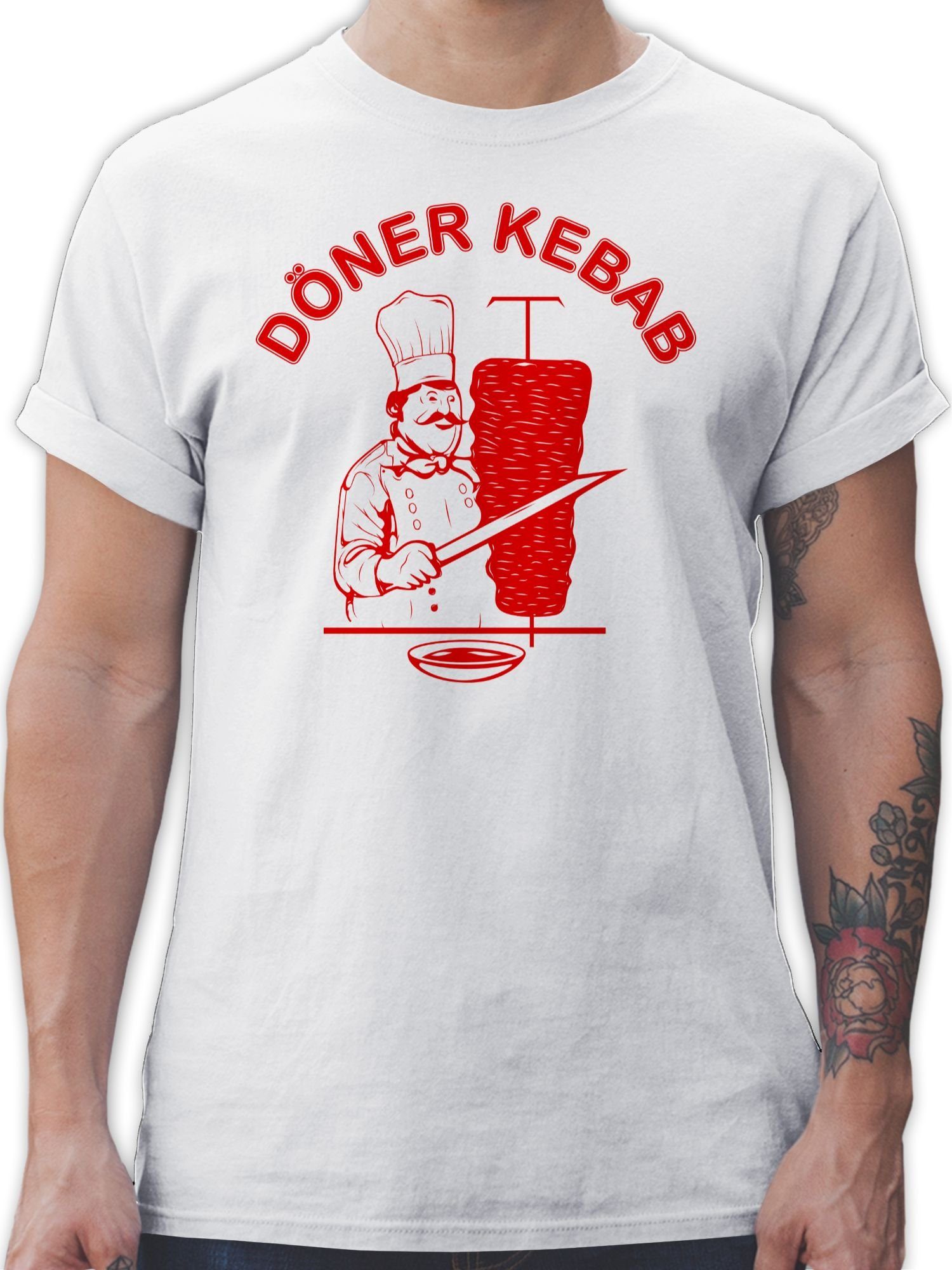 Shirtracer T-Shirt Original Döner Kebab Logo
