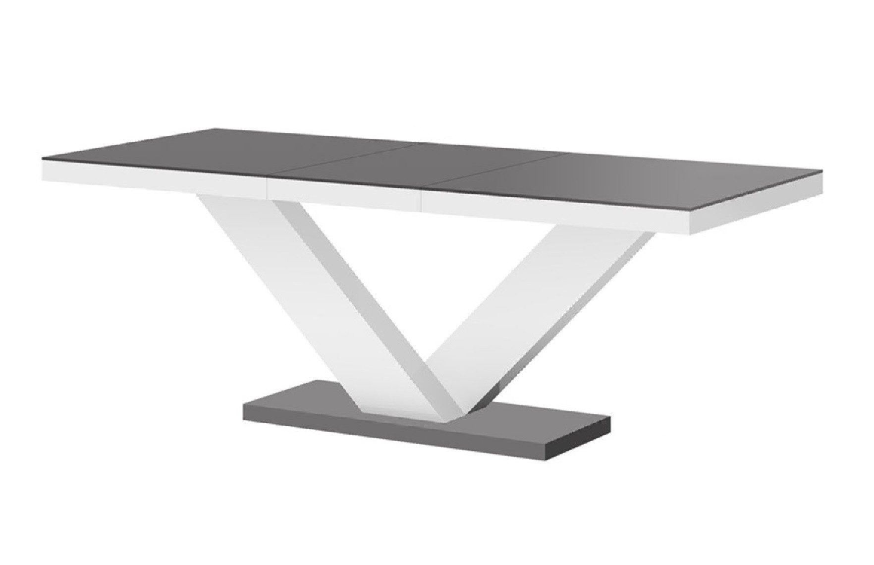 designimpex Esstisch Design HE-999 Grau Anthrazit