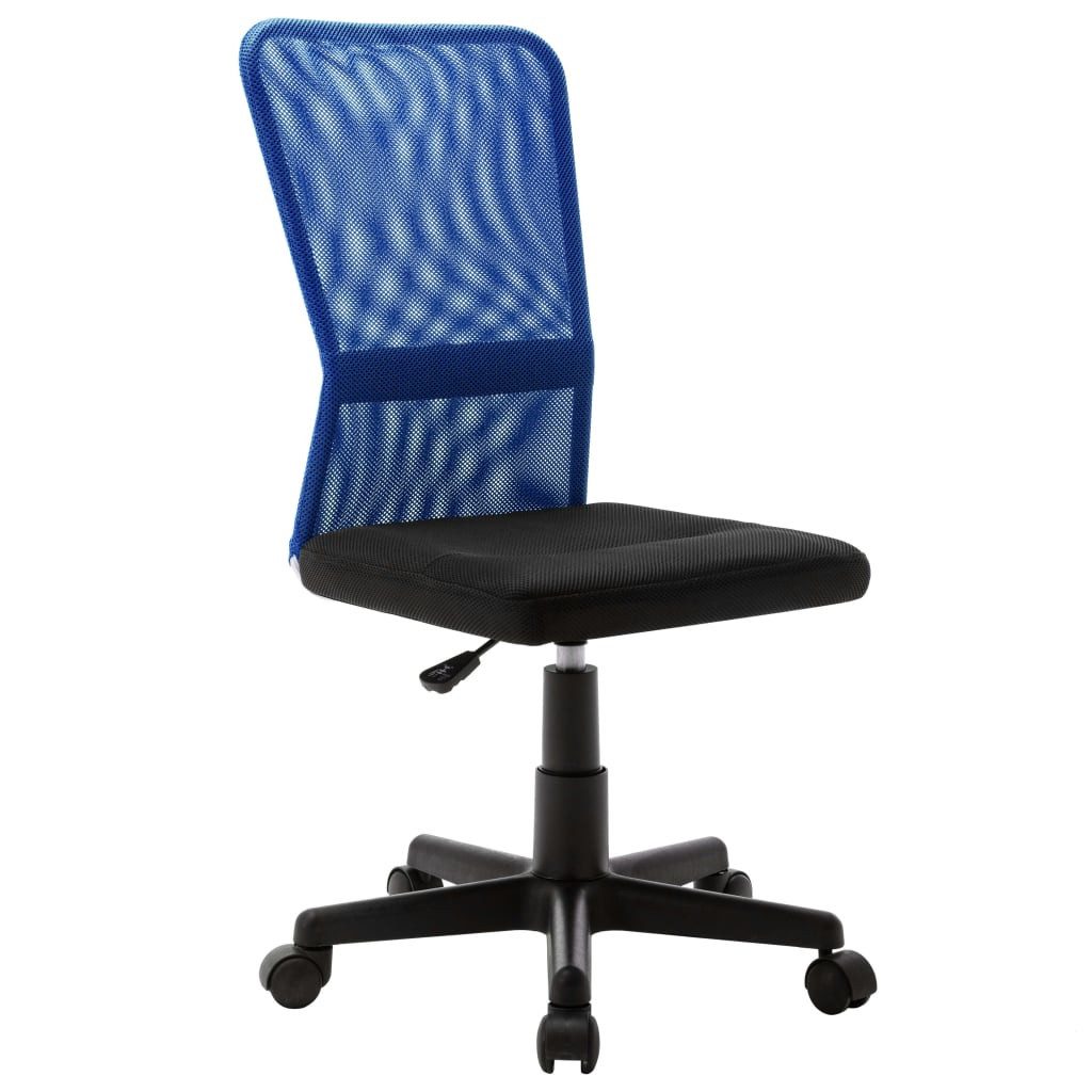 vidaXL Bürostuhl Bürostuhl Schwarz und Blau