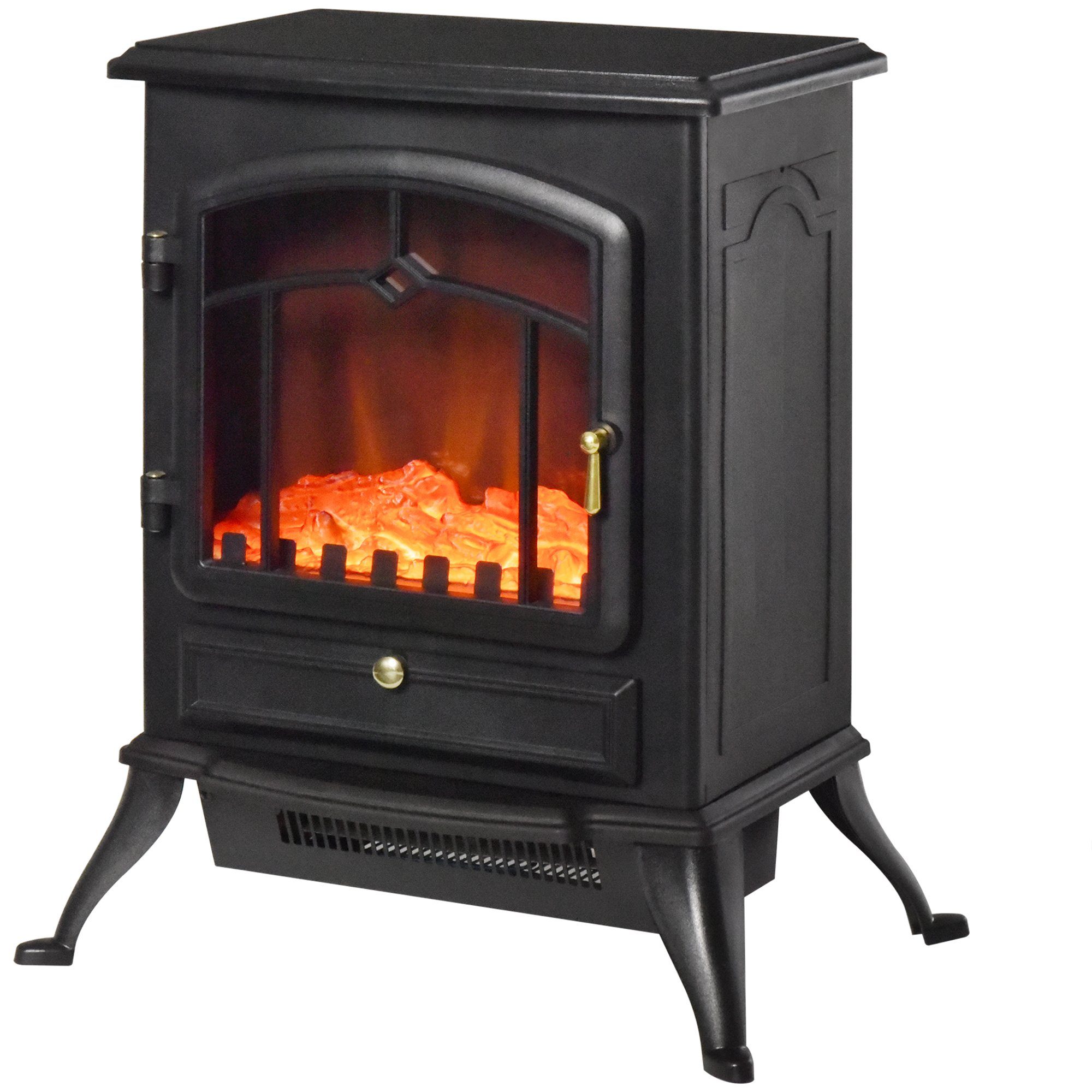 HOMCOM Elektrokamin Elektrische Kamin, Kamin mit