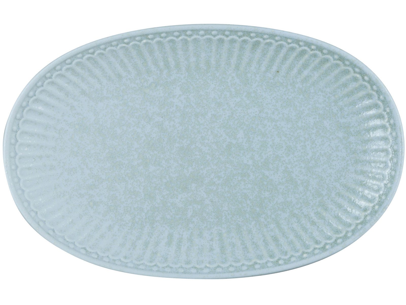 Greengate Servierschüssel Alice Servierplatte ice blue