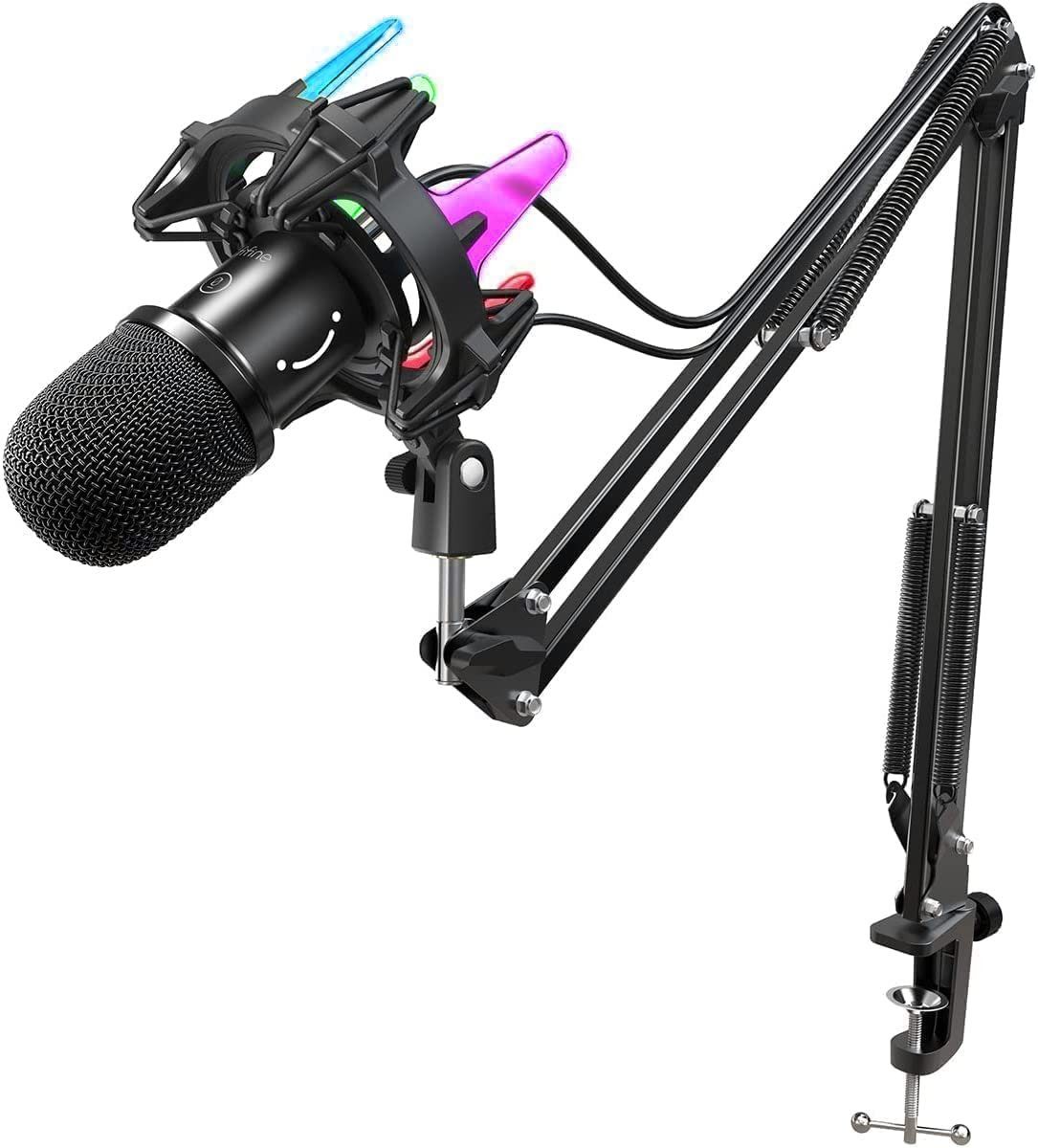 FIFINE Mikrofon USB Metall Mikrofon Set