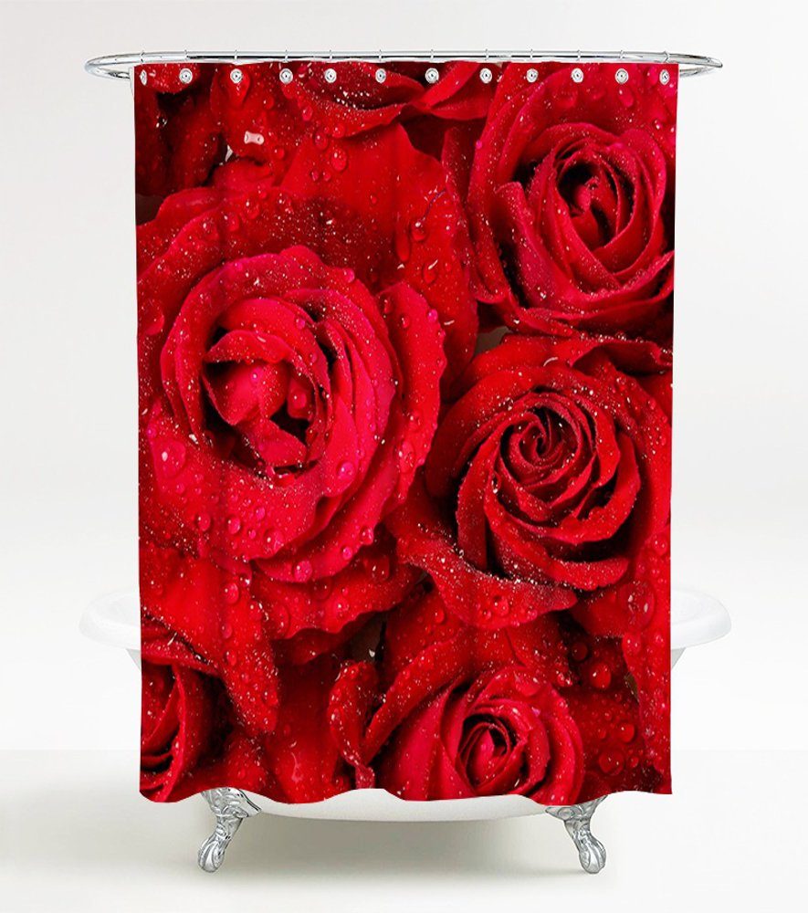 Sanilo Duschvorhang Rosen 180 x 200