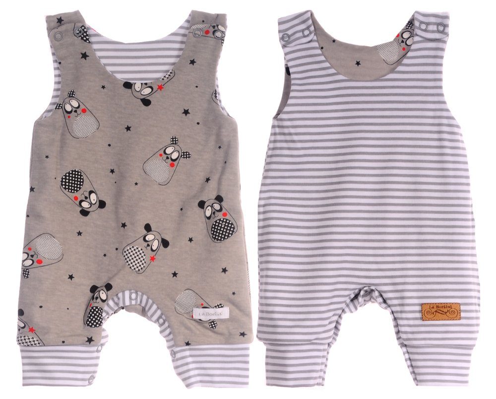 La Bortini Strampler Baby Strampler doppelseitig
