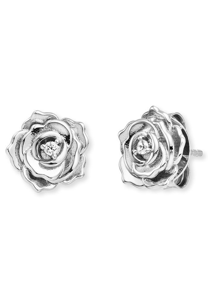 Engelsrufer Paar Ohrstecker Rose, ERE-ROSE-ZI-ST, mit