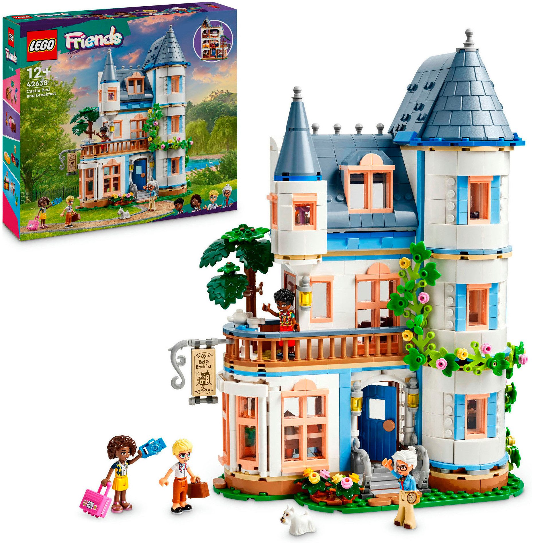 LEGO® Burg mit Ferienunterkunft (42638), LEGO