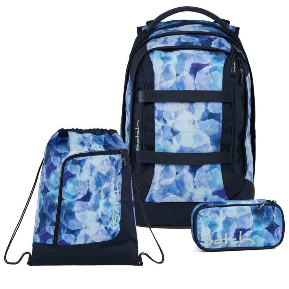 Satch Schulrucksack Pack (3tlg., inkl. Schlamperbox