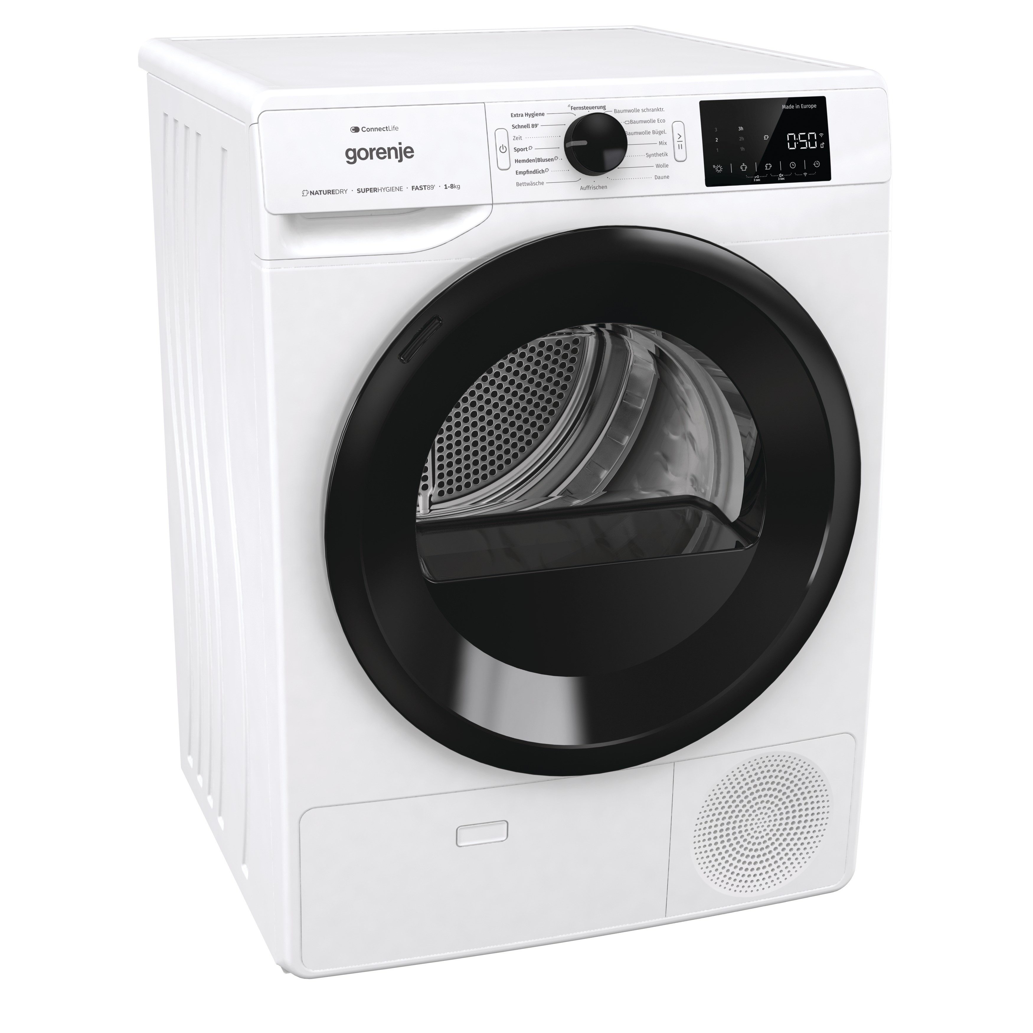 GORENJE Wärmepumpentrockner DPNE 82/GN, 8 kg,